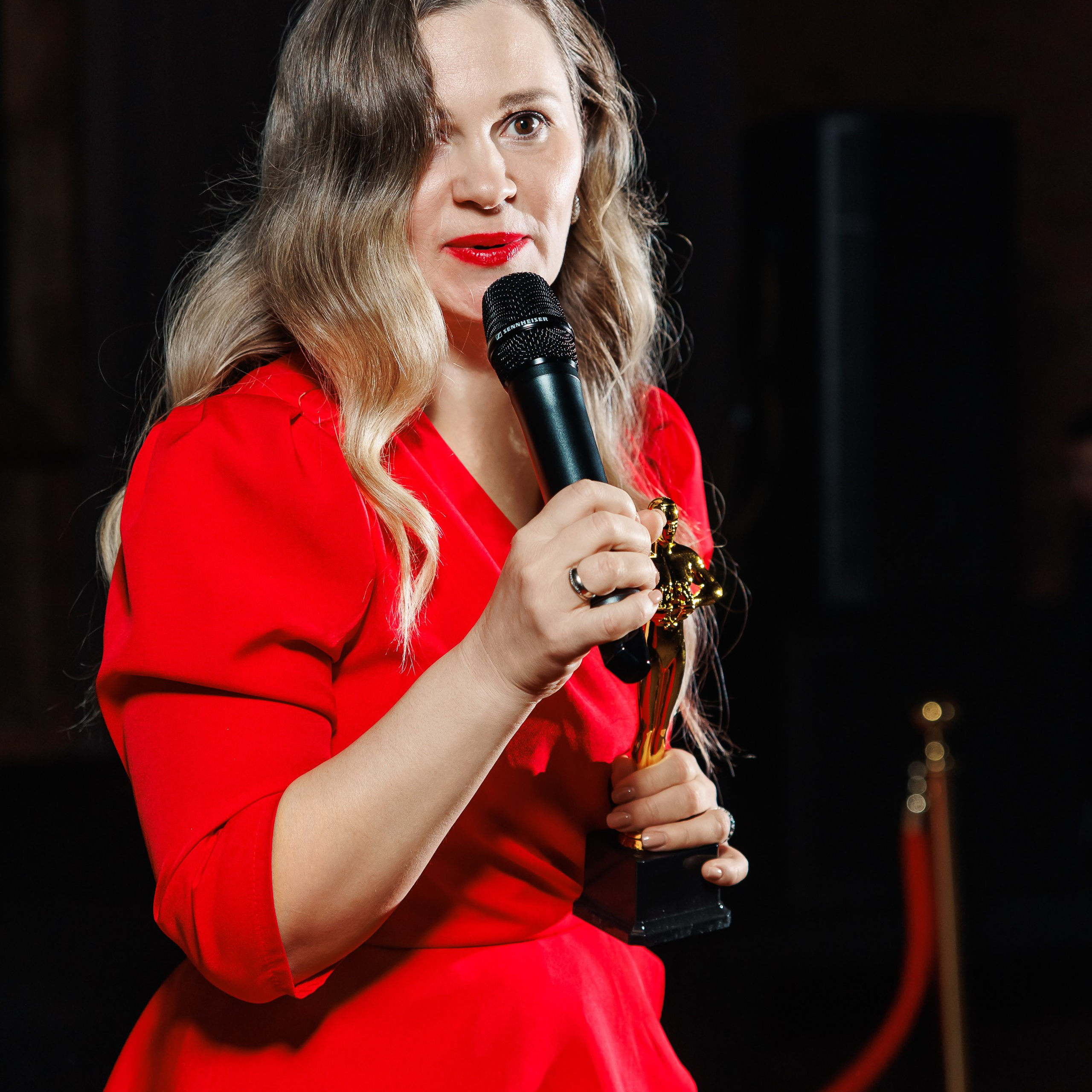 Вручение премии. Корпоративная сьемка. Репортажный фотограф. Москва. Алина Ланская