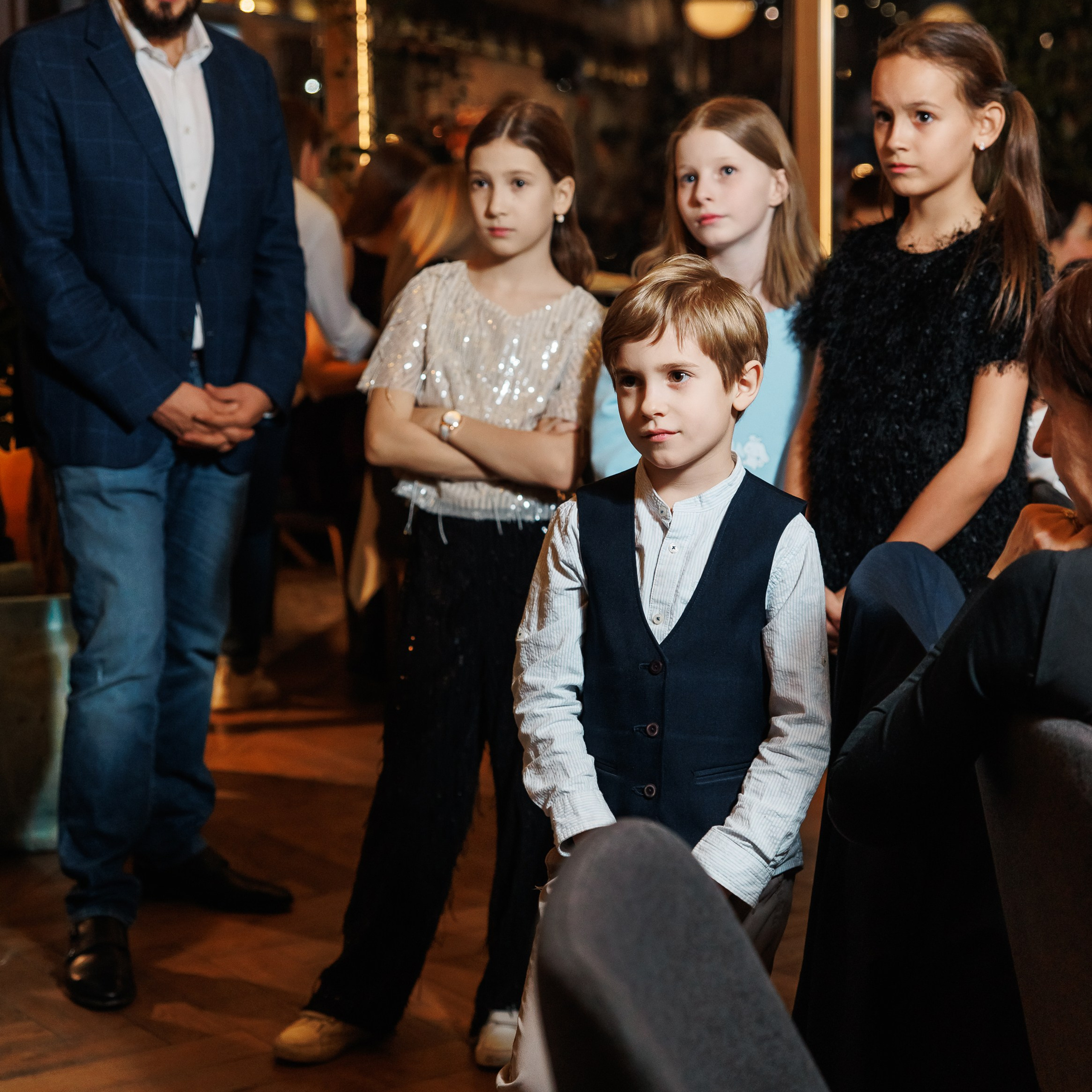 День Рождения в ресторане. Репортажный фотограф. Москва. Алина Ланская