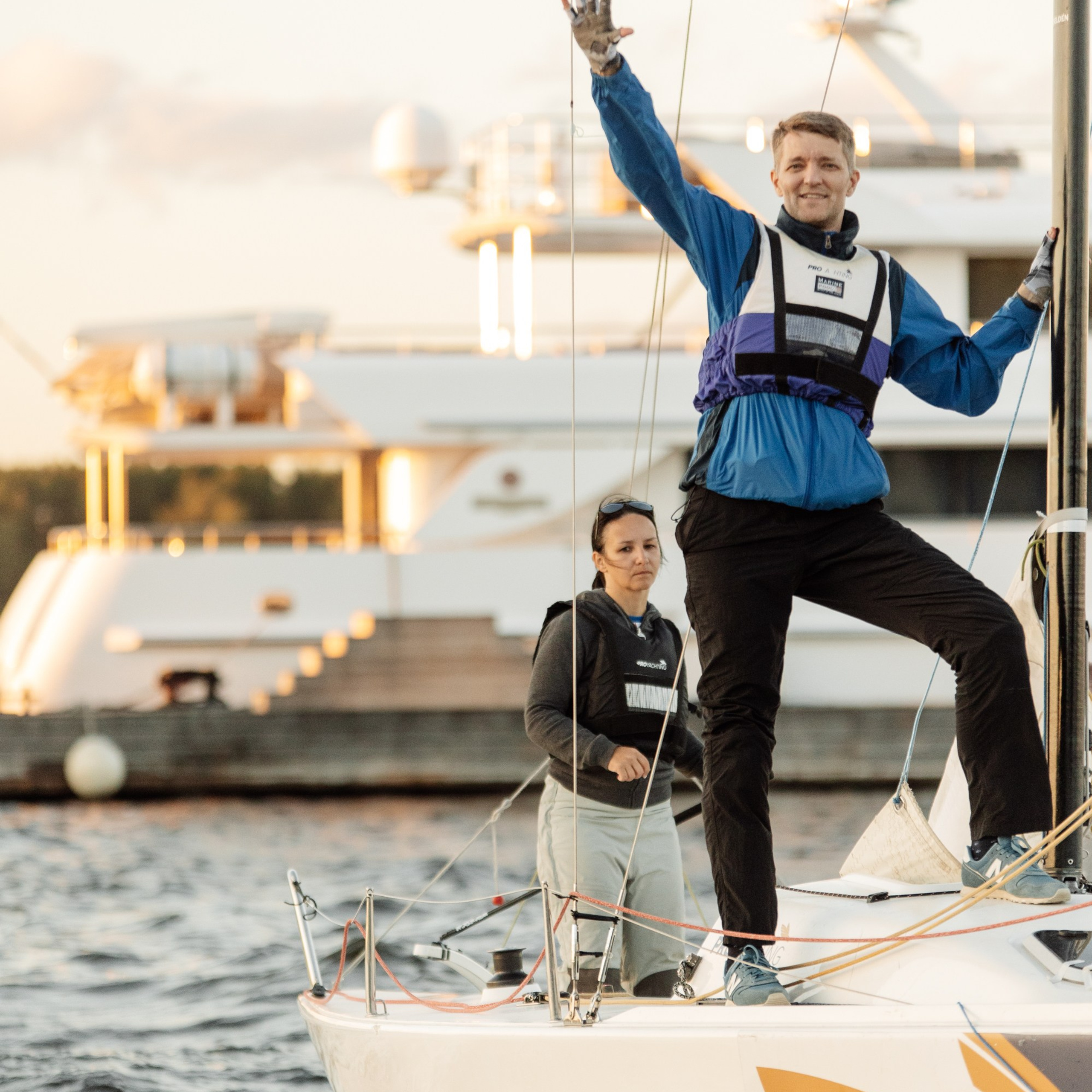 Гонка на яхтах. Репортажный фотограф. Москва. Алина Ланская