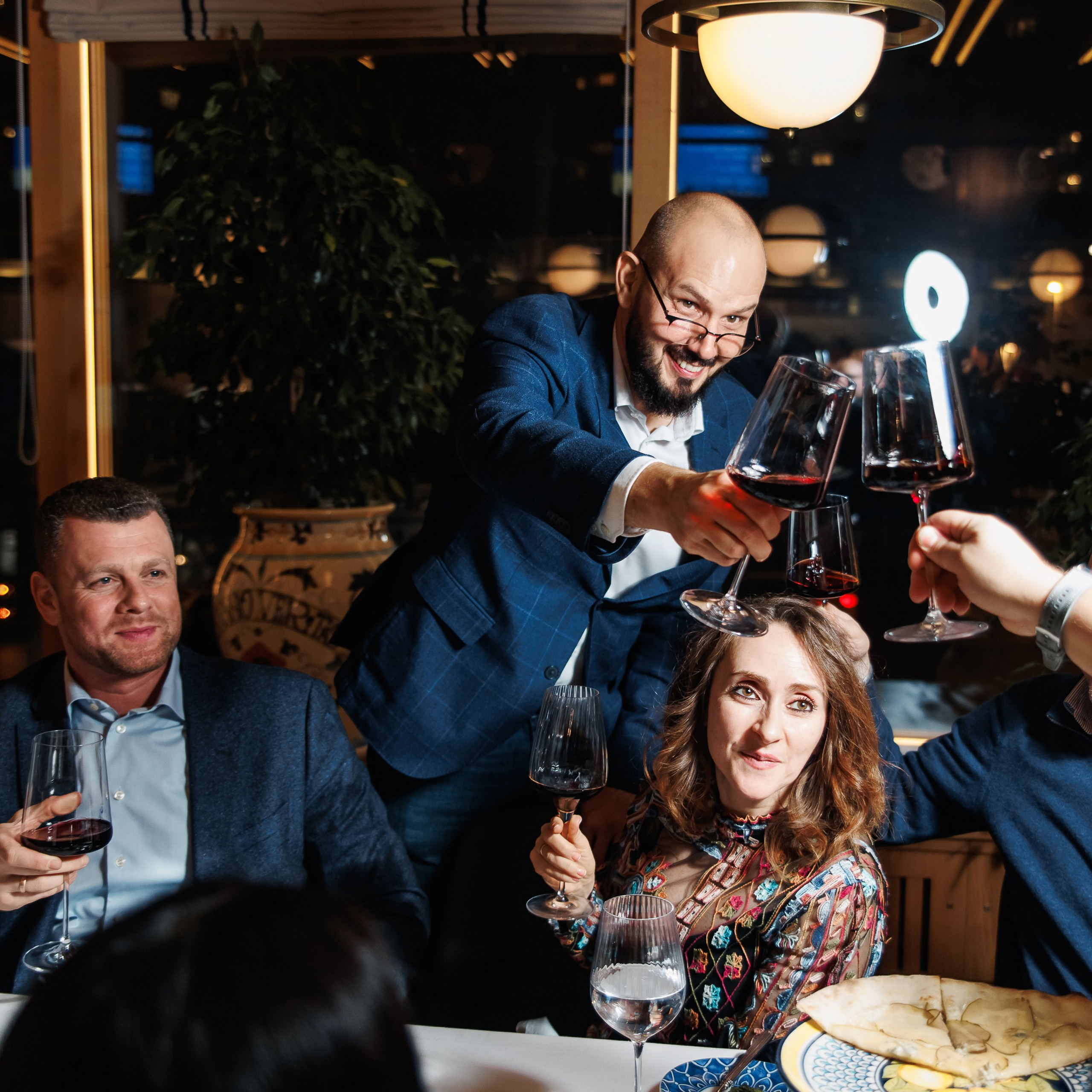 День Рождения в ресторане. Репортажный фотограф. Москва. Алина Ланская