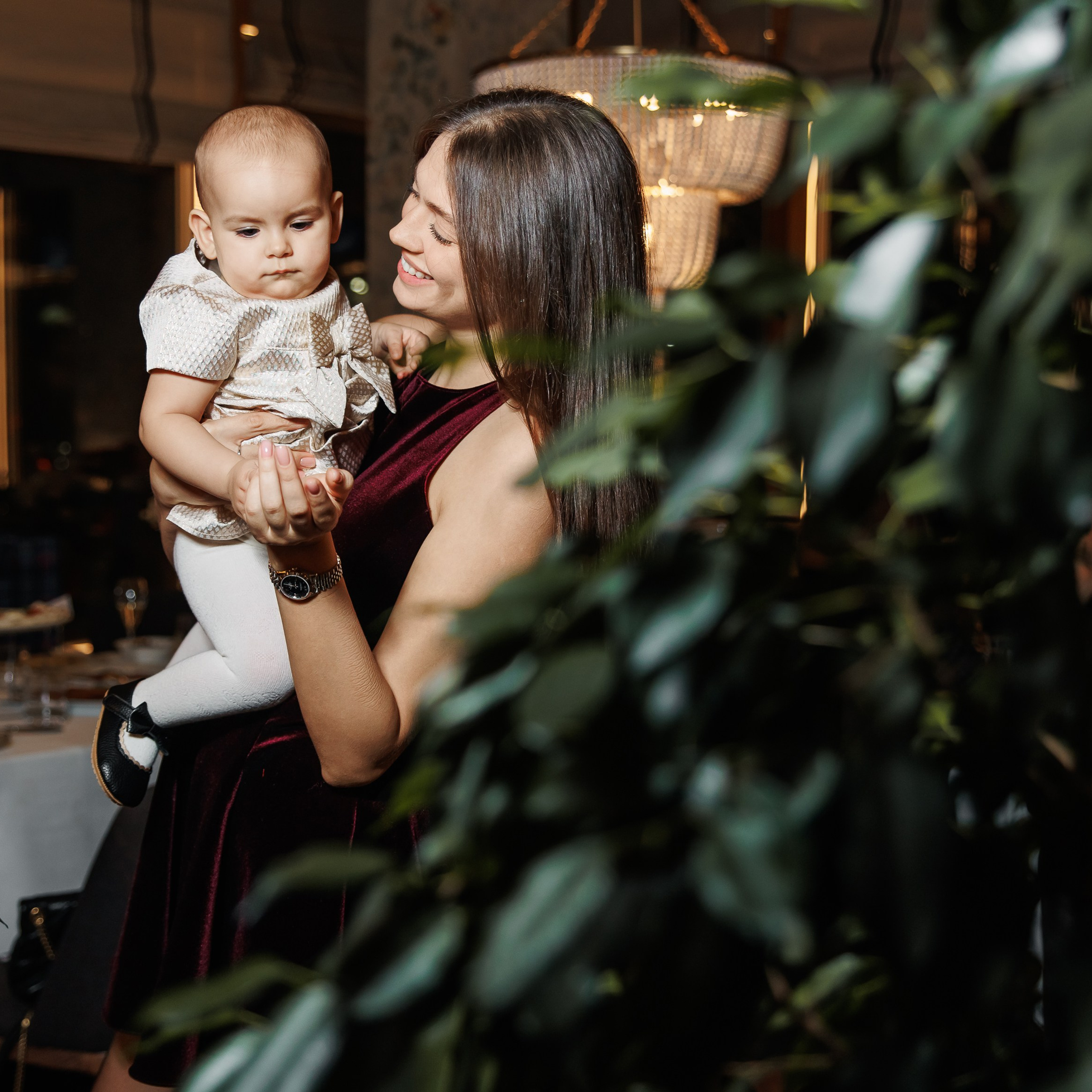 День Рождения в ресторане. Репортажный фотограф. Москва. Алина Ланская