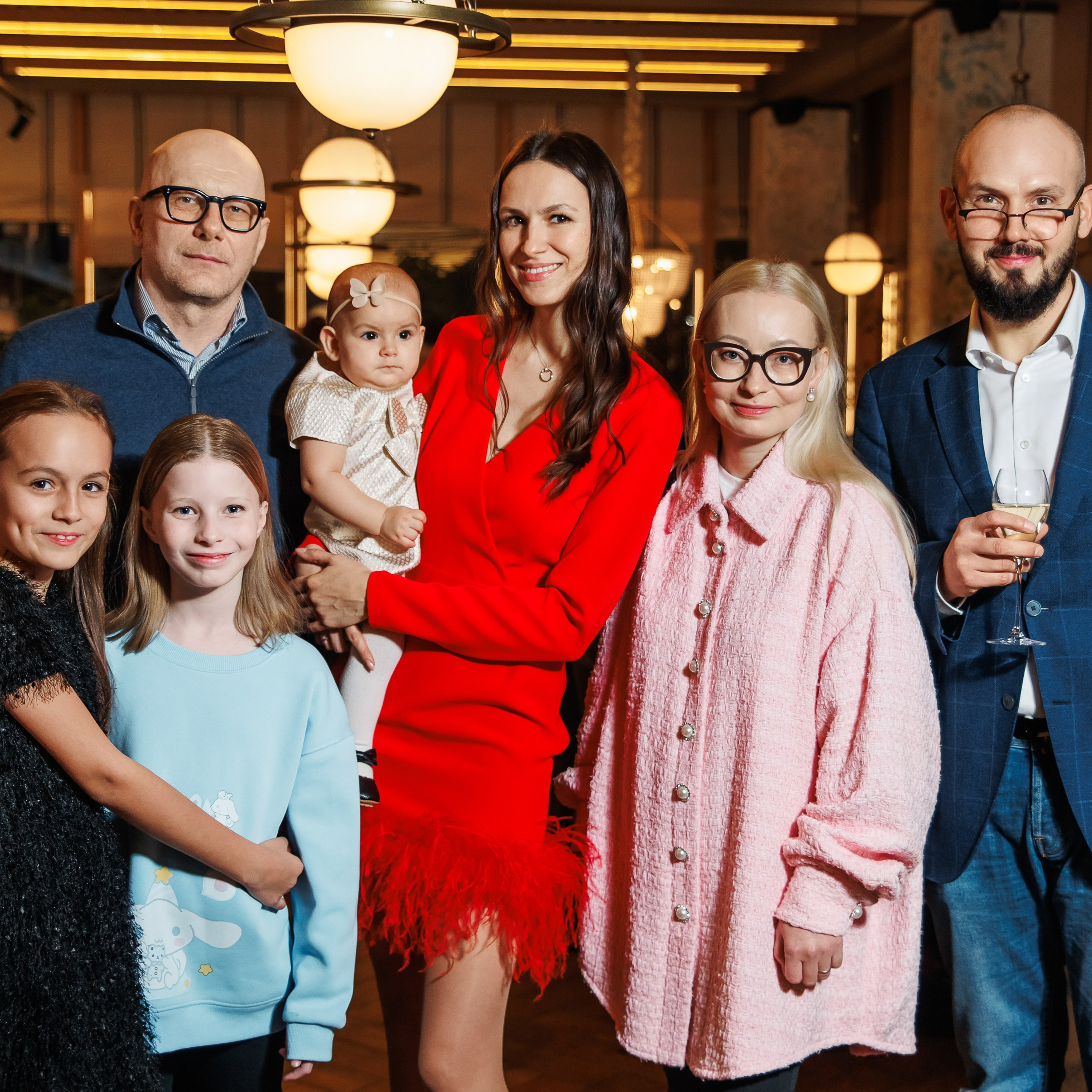 День Рождения в ресторане. Репортажный фотограф. Москва. Алина Ланская