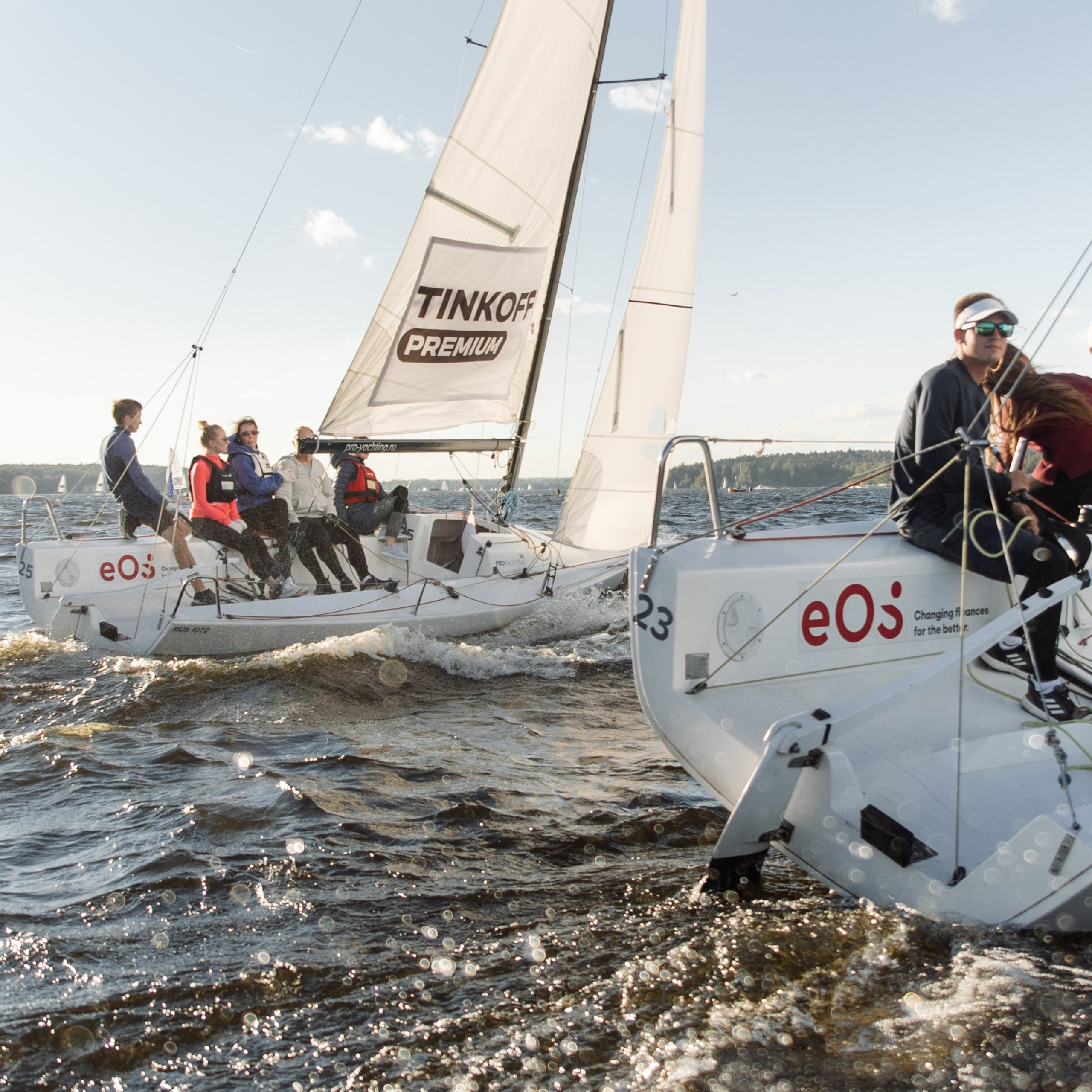 Гонка на яхтах. Репортажный фотограф. Москва. Алина Ланская