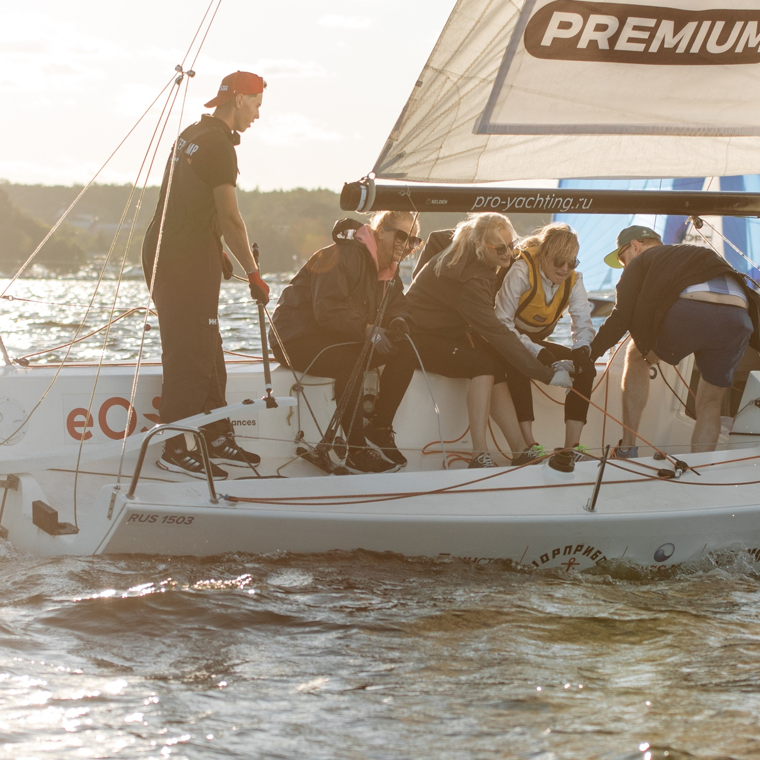 Гонка на яхтах. Репортажный фотограф. Москва. Алина Ланская