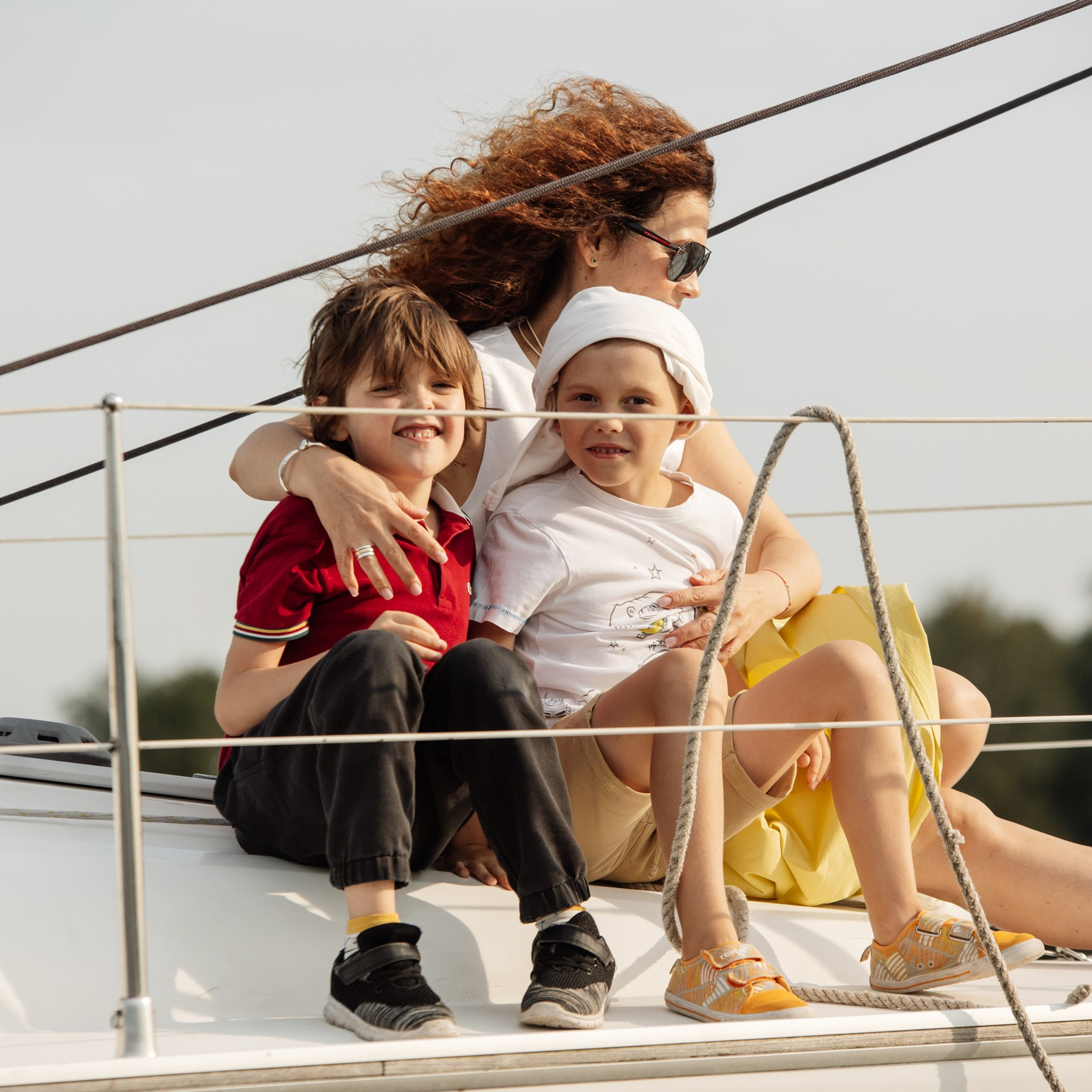 Семейная гонка. Яхты. Репортажный фотограф. Москва. Алина Ланская