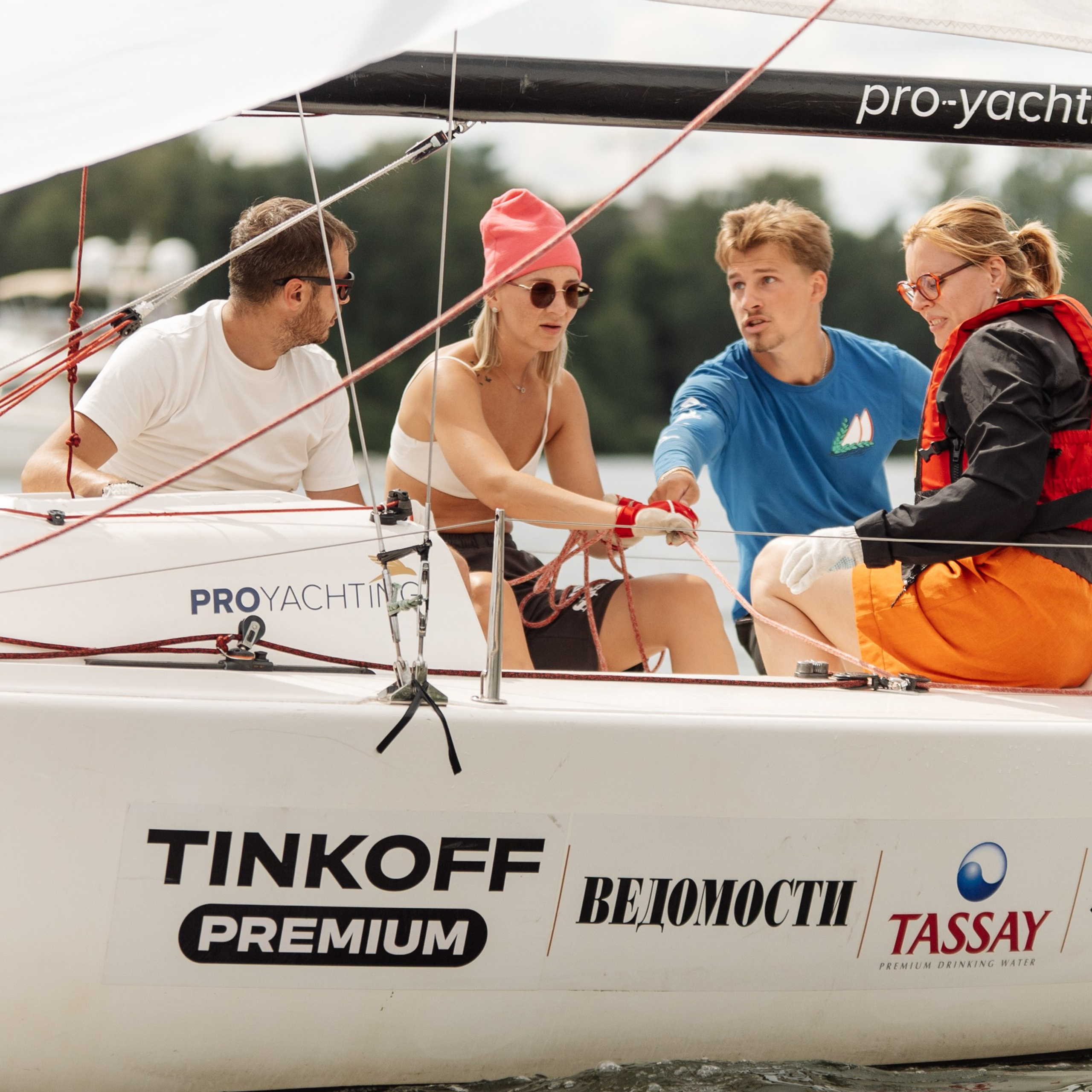 Яхт Клуб PROyachting. Регата. Репортажный фотограф. Москва. Алина Ланская