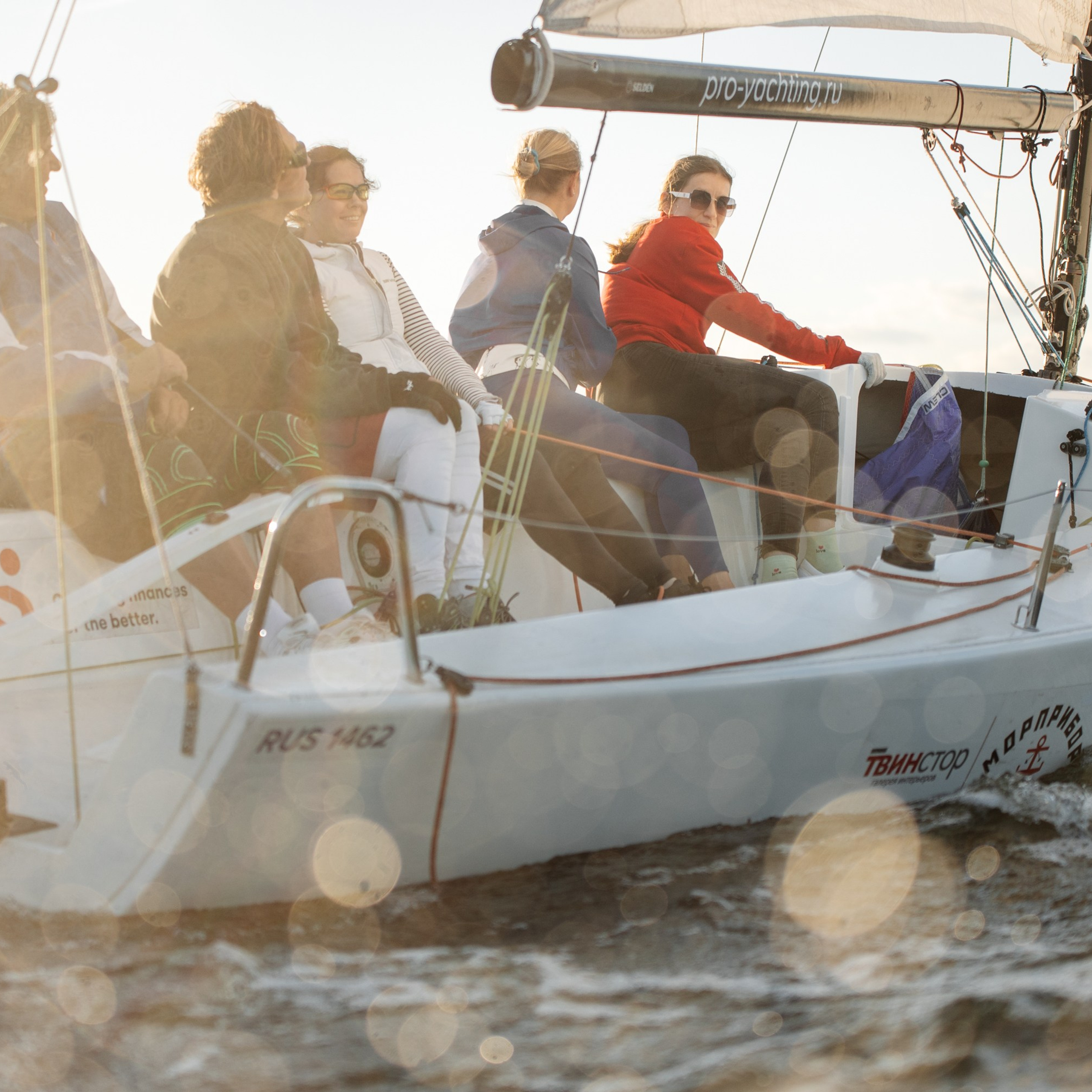 Гонка на яхтах. Репортажный фотограф. Москва. Алина Ланская