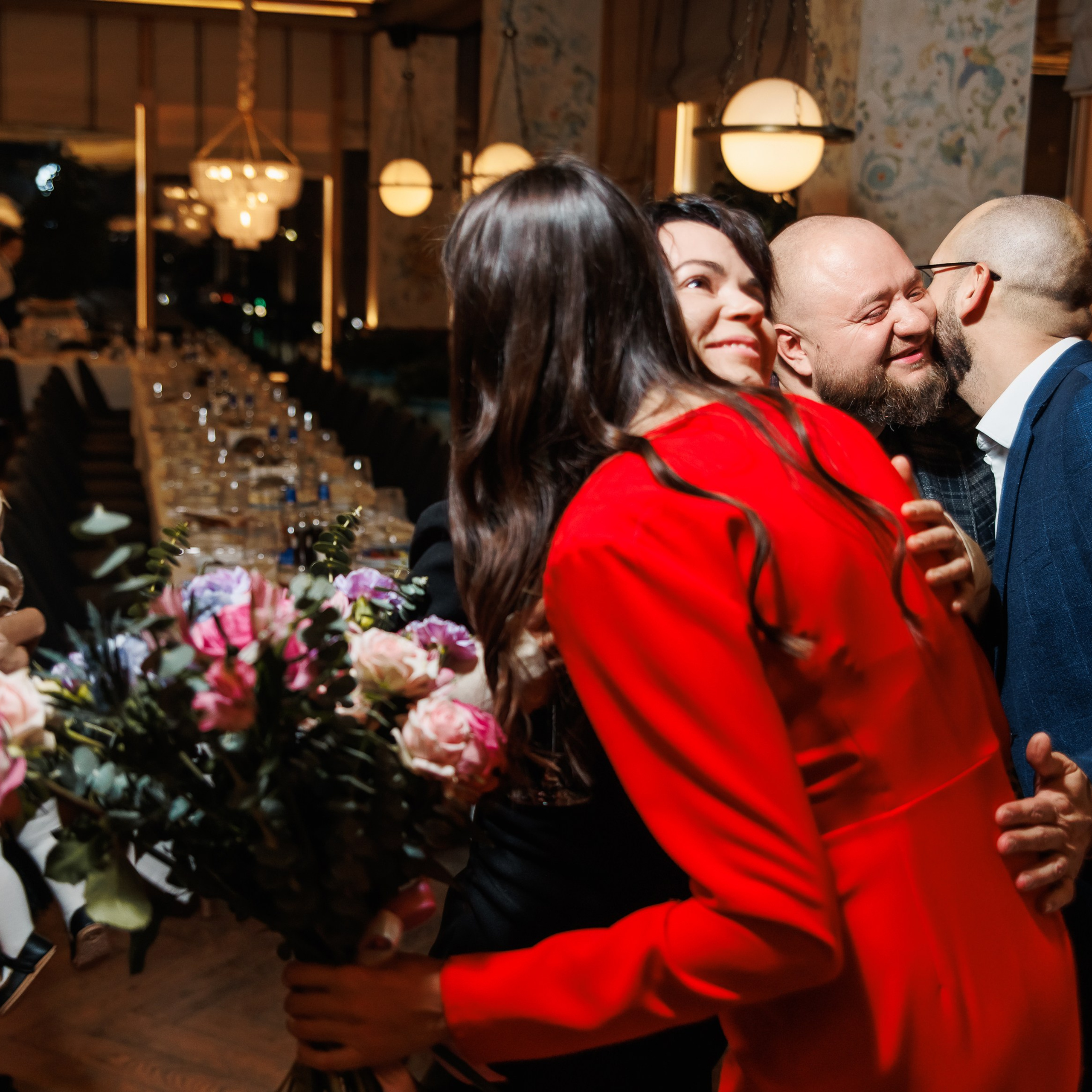 День Рождения в ресторане. Репортажный фотограф. Москва. Алина Ланская