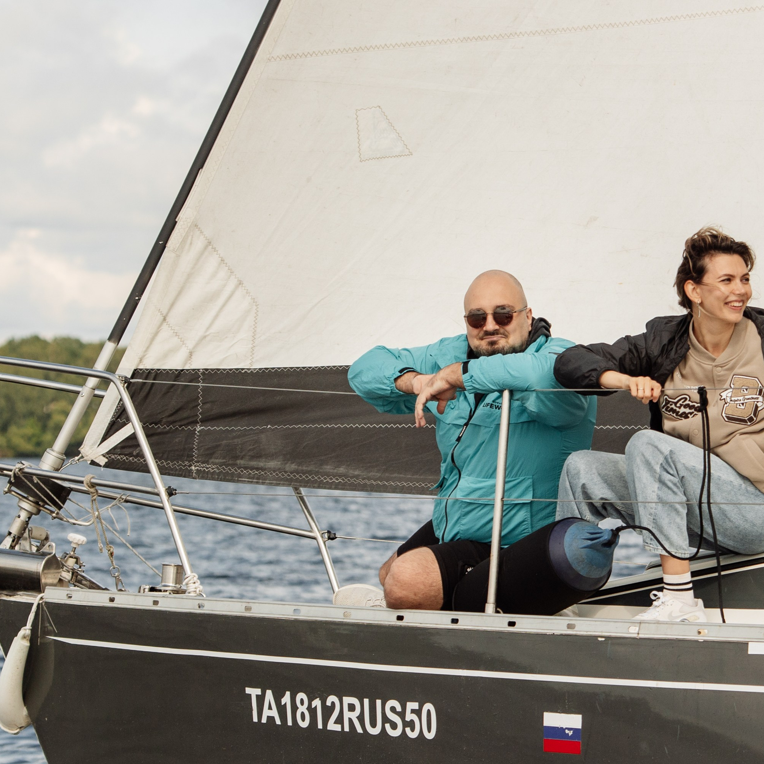 Гонка на яхтах. Репортажный фотограф. Москва. Алина Ланская