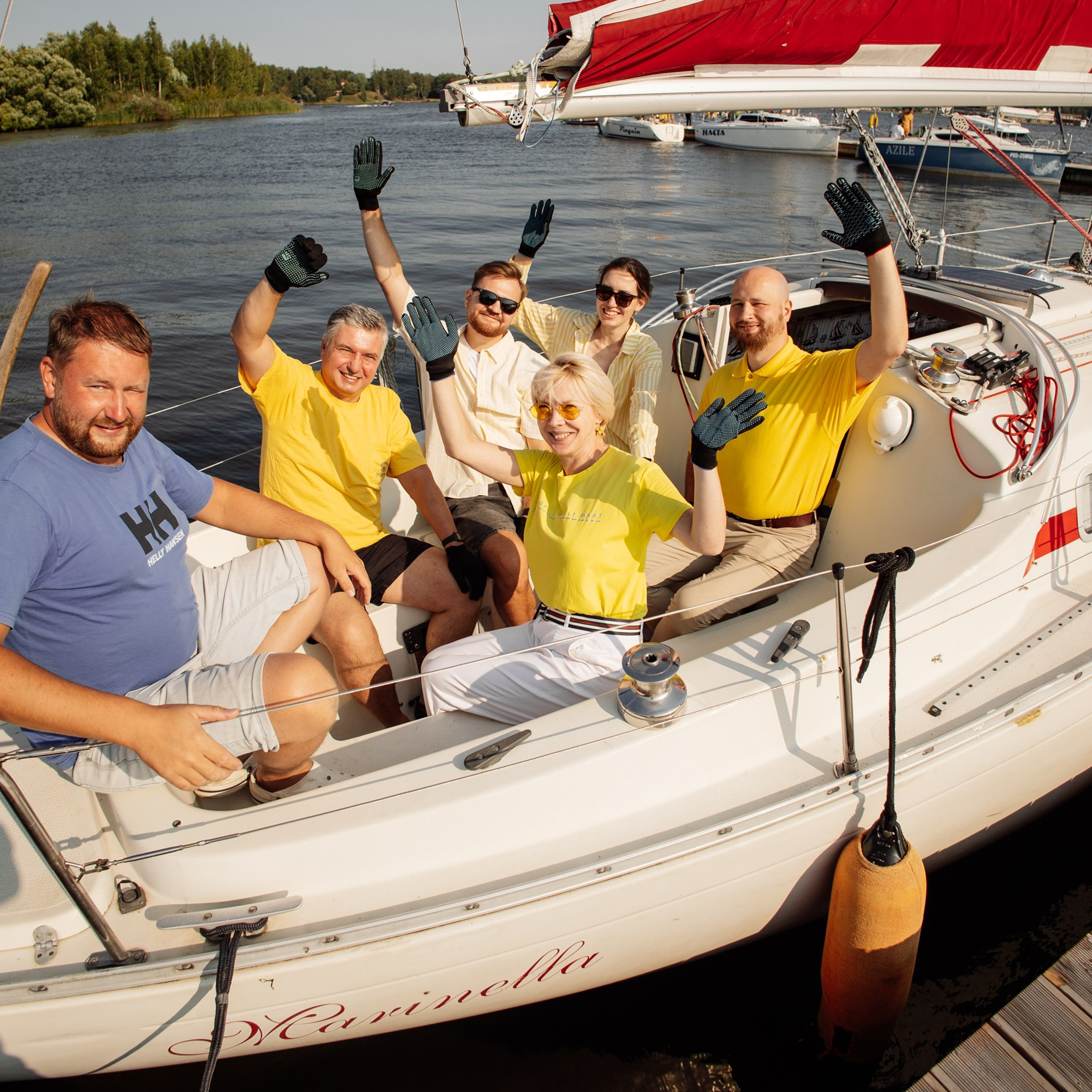 Семейная гонка. Яхты. Репортажный фотограф. Москва. Алина Ланская