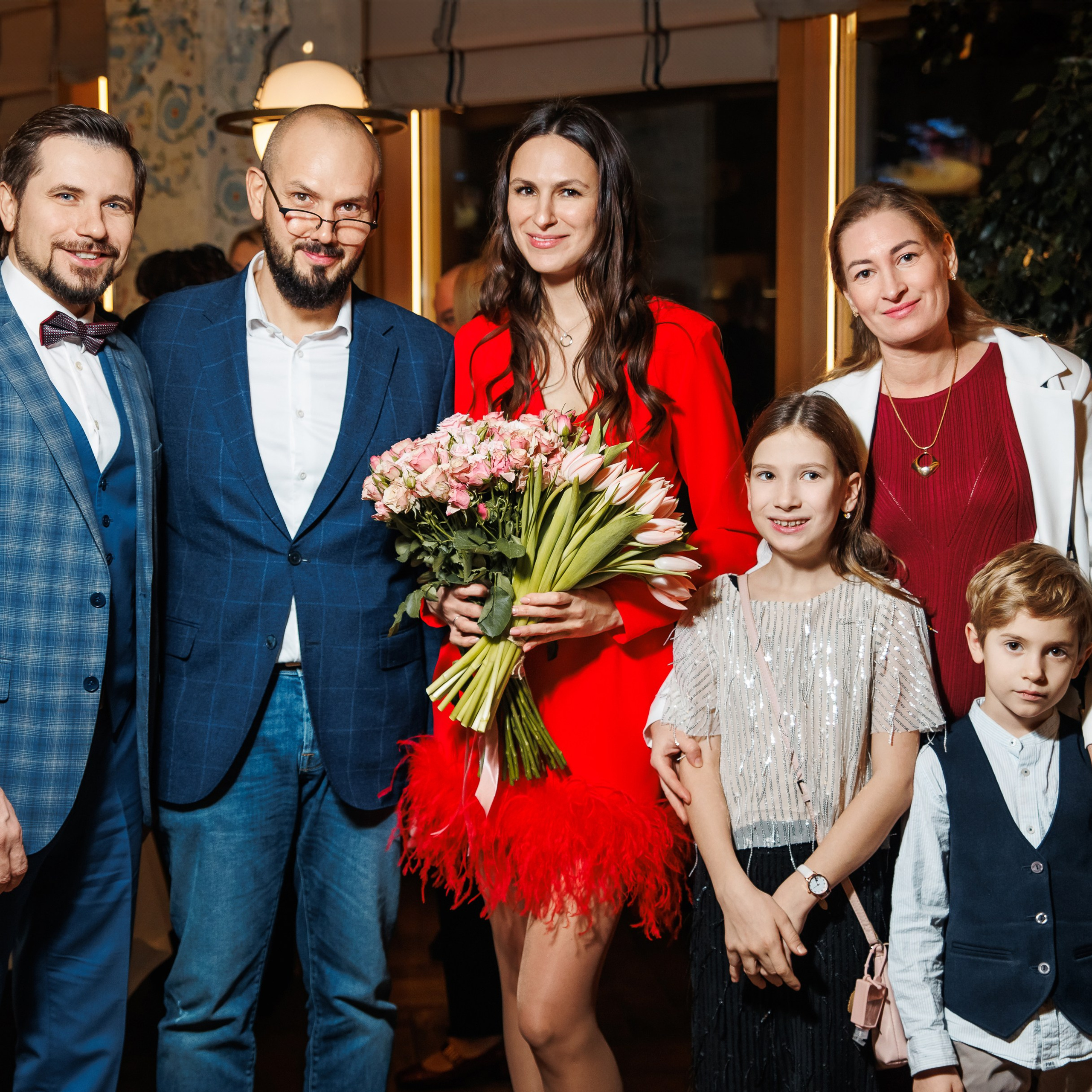 День Рождения в ресторане. Репортажный фотограф. Москва. Алина Ланская