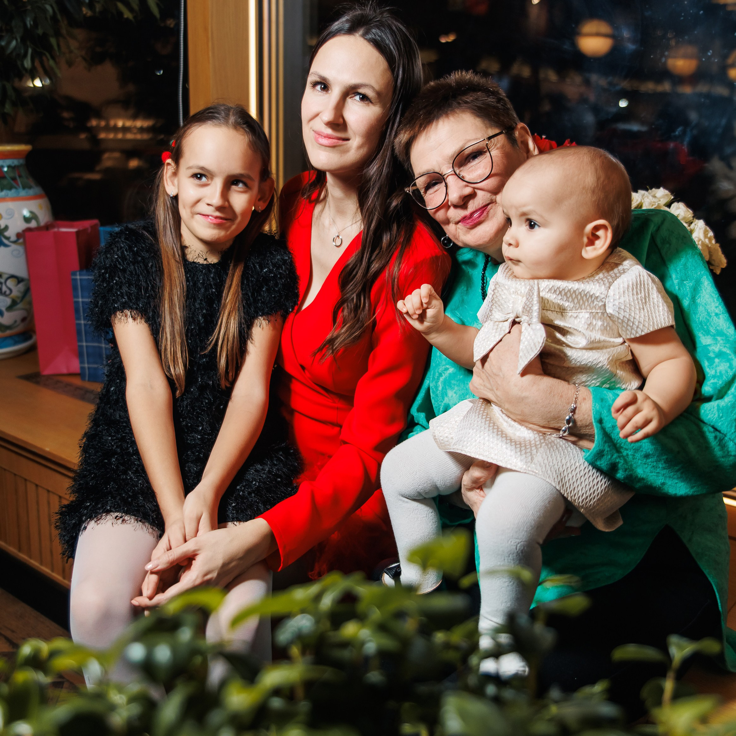 День Рождения в ресторане. Репортажный фотограф. Москва. Алина Ланская