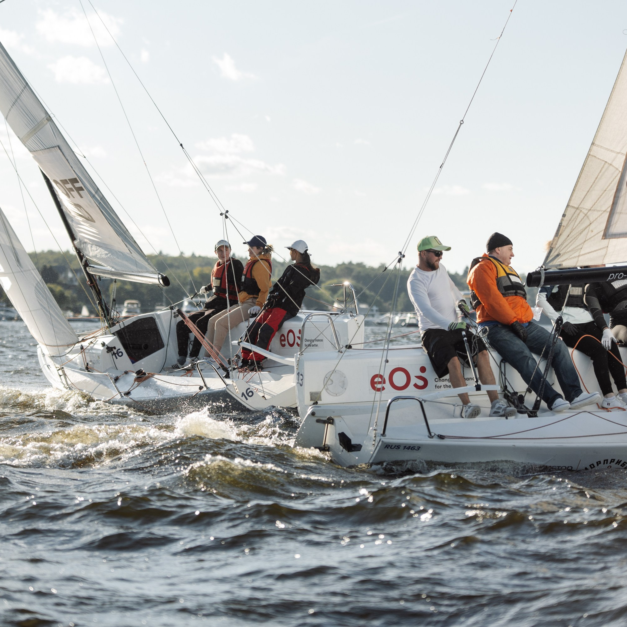 Гонка на яхтах. Репортажный фотограф. Москва. Алина Ланская