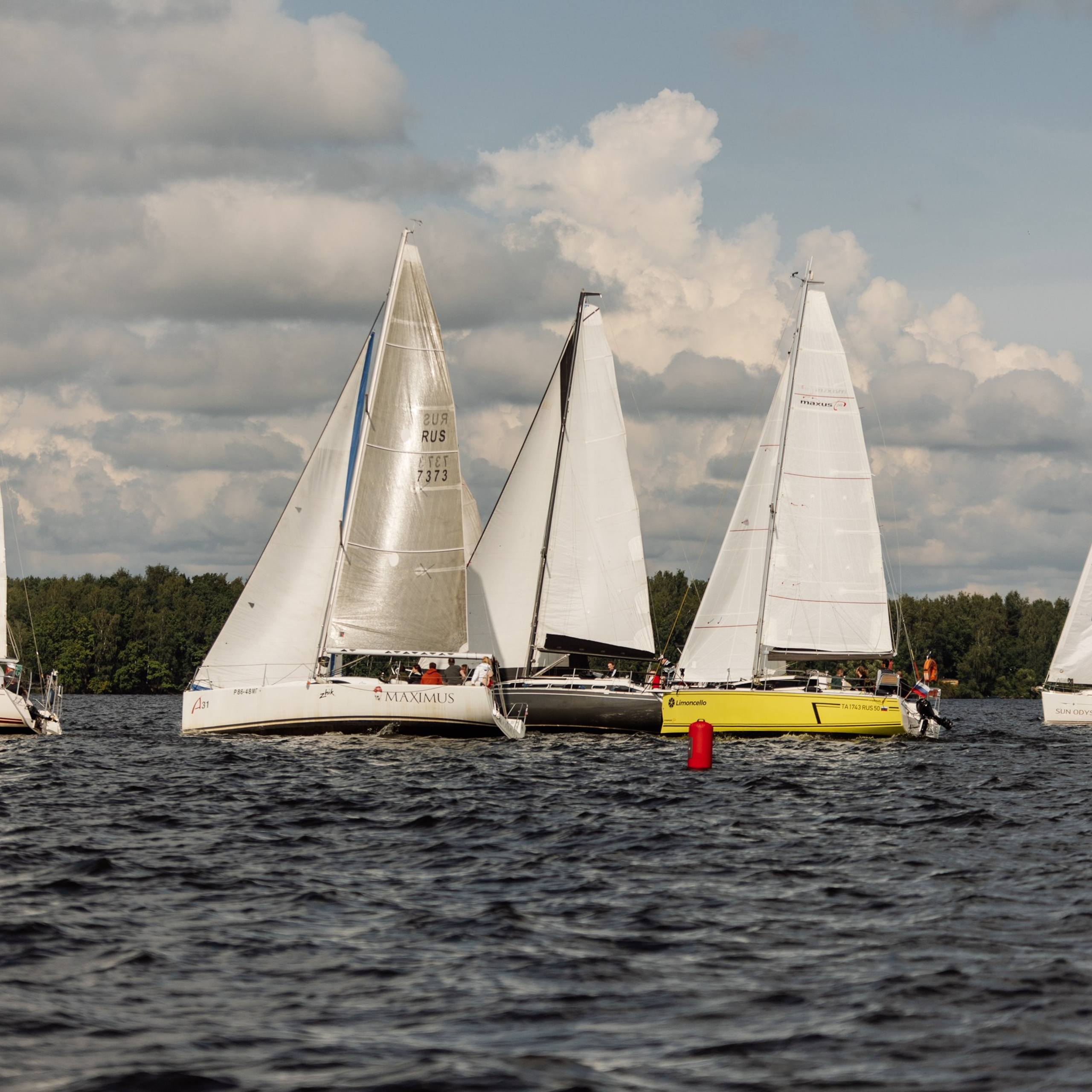 Гонка на яхтах. Репортажный фотограф. Москва. Алина Ланская