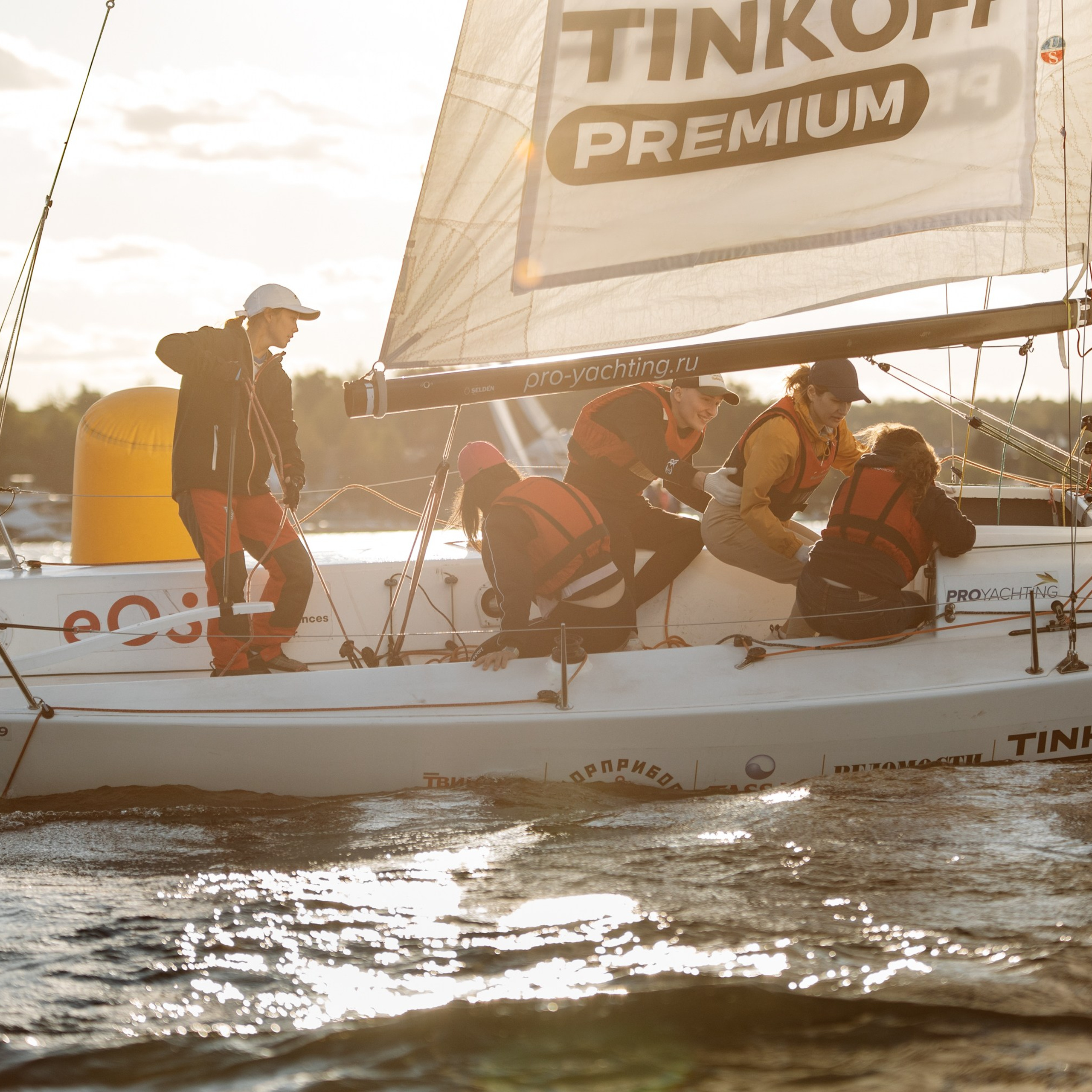 Гонка на яхтах. Репортажный фотограф. Москва. Алина Ланская