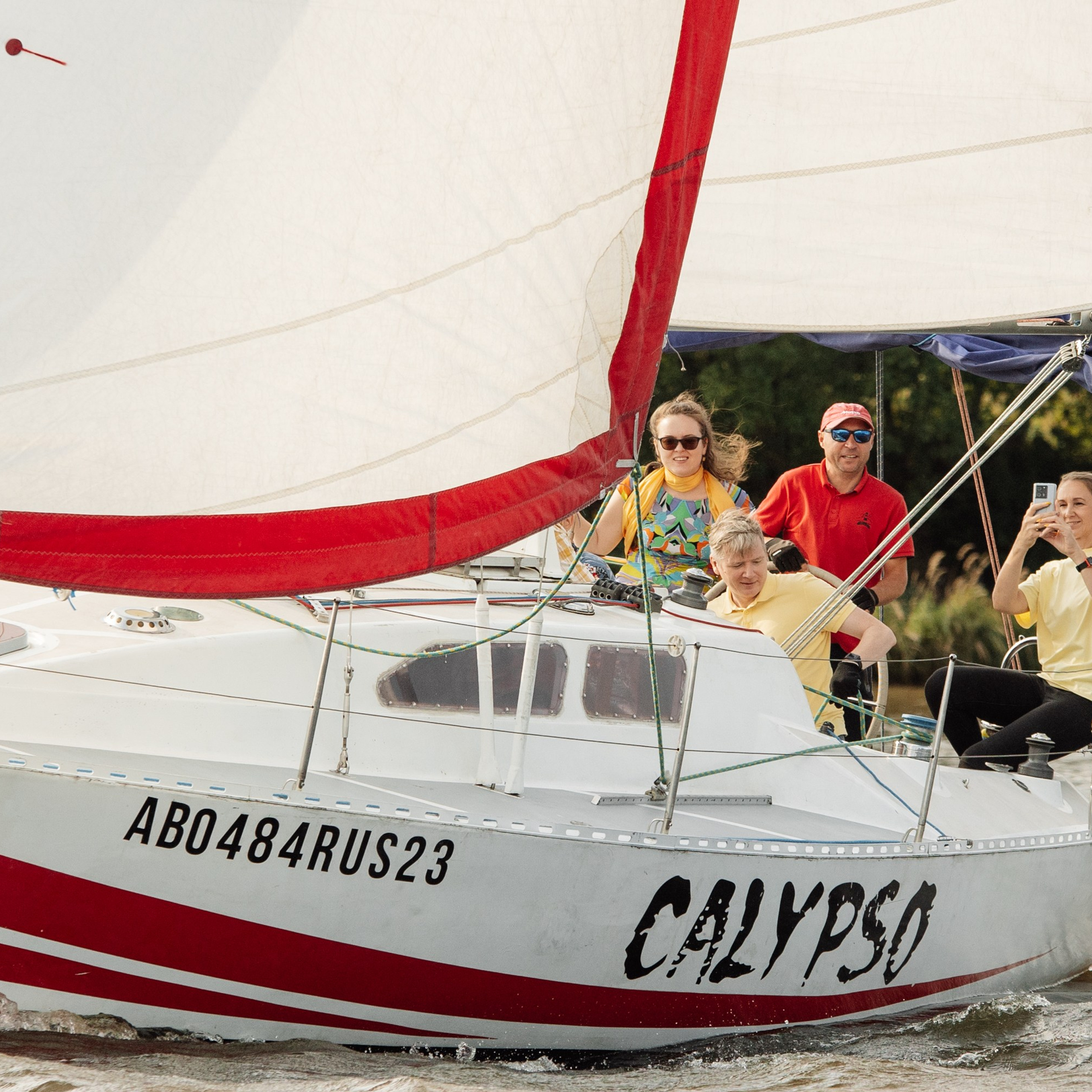 Семейная гонка. Яхты. Репортажный фотограф. Москва. Алина Ланская