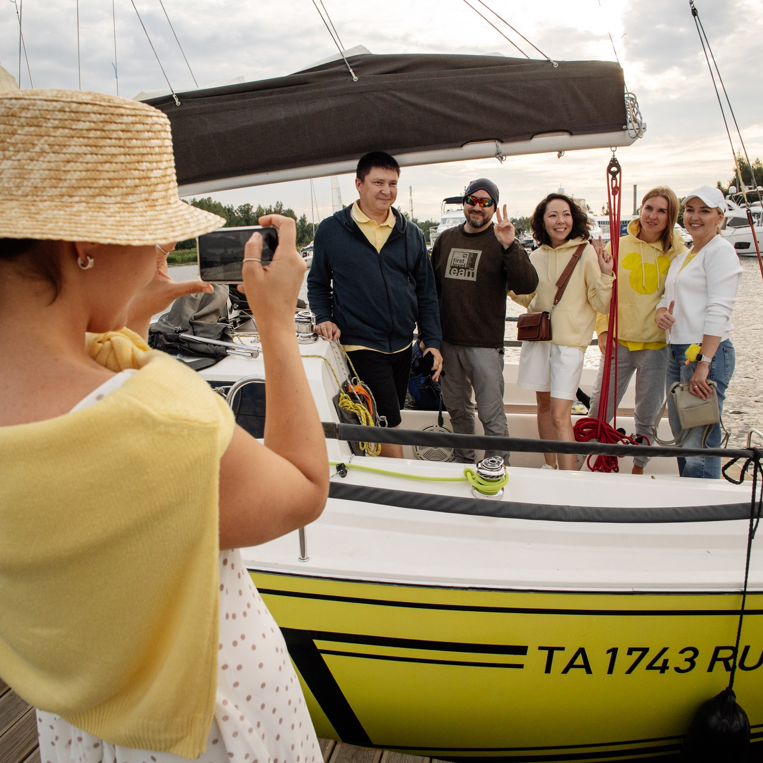 Семейная гонка. Яхты. Репортажный фотограф. Москва. Алина Ланская
