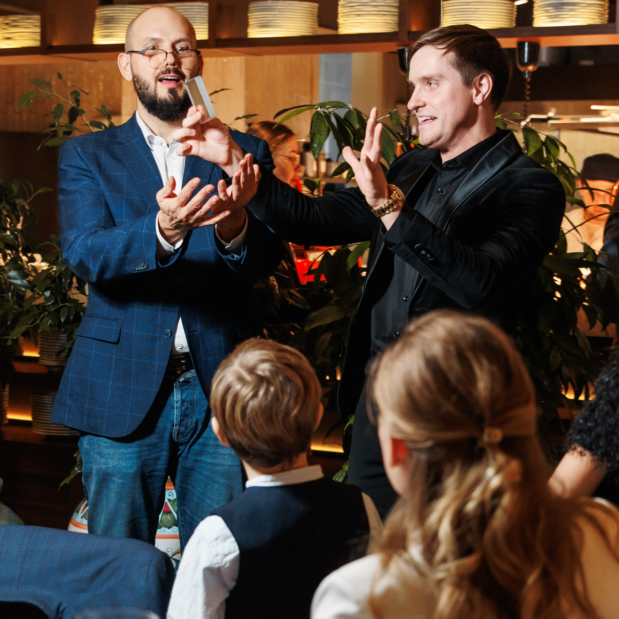 День Рождения в ресторане. Репортажный фотограф. Москва. Алина Ланская