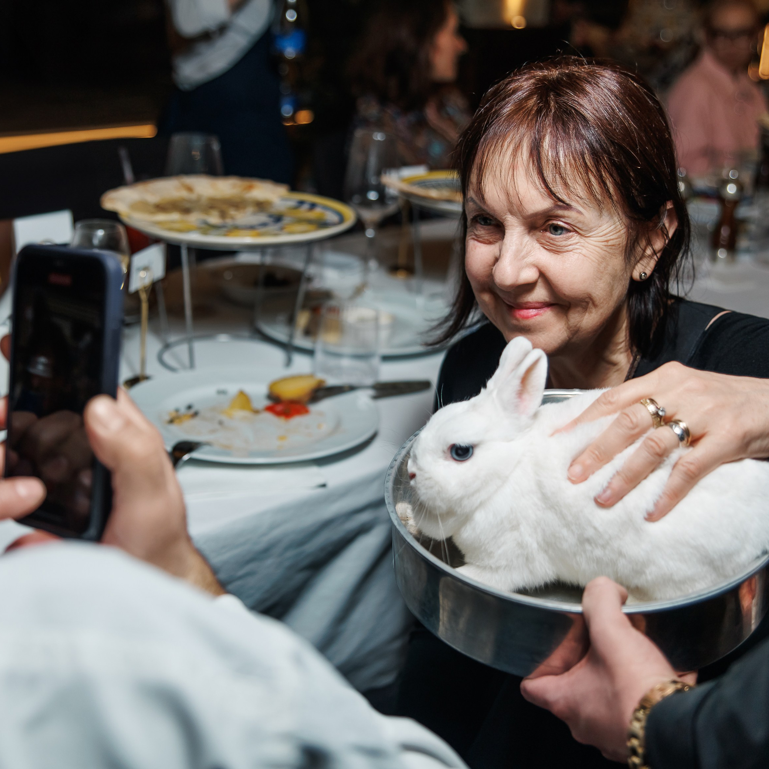 День Рождения в ресторане. Репортажный фотограф. Москва. Алина Ланская