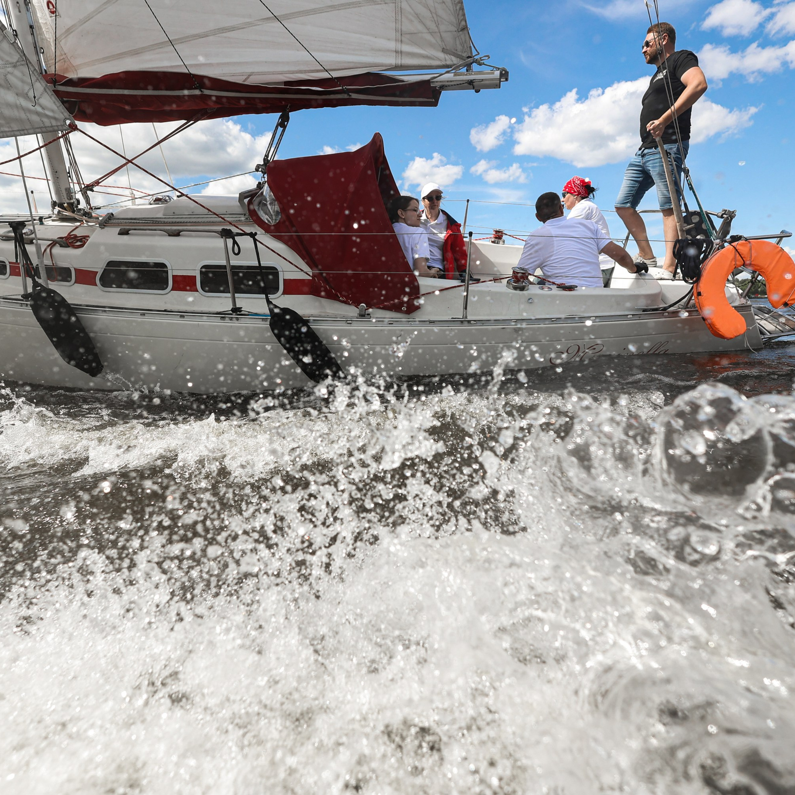 Корпоративная регата. Репортажный фотограф. Москва. Алина Ланская