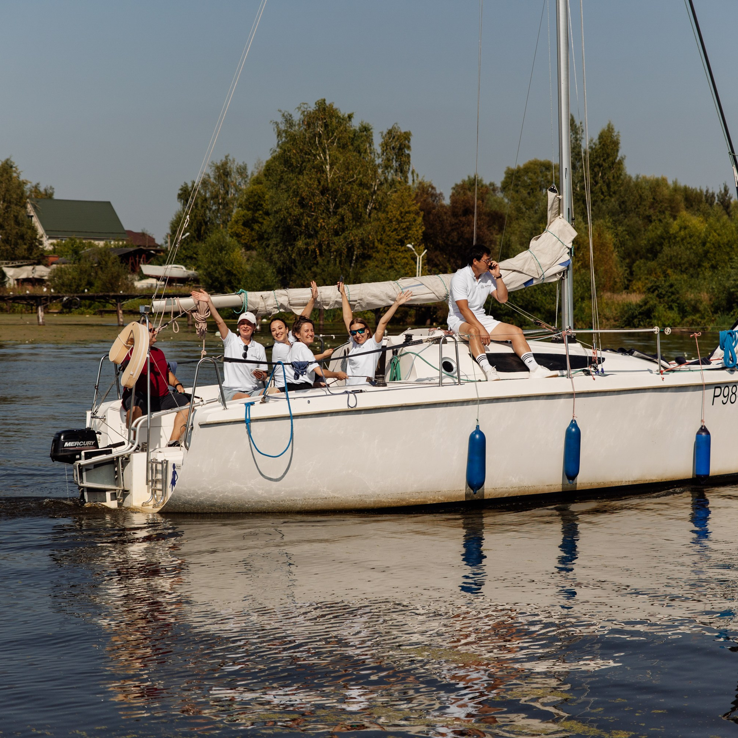 Корпоративная регата. Репортажный фотограф. Москва. Алина Ланская