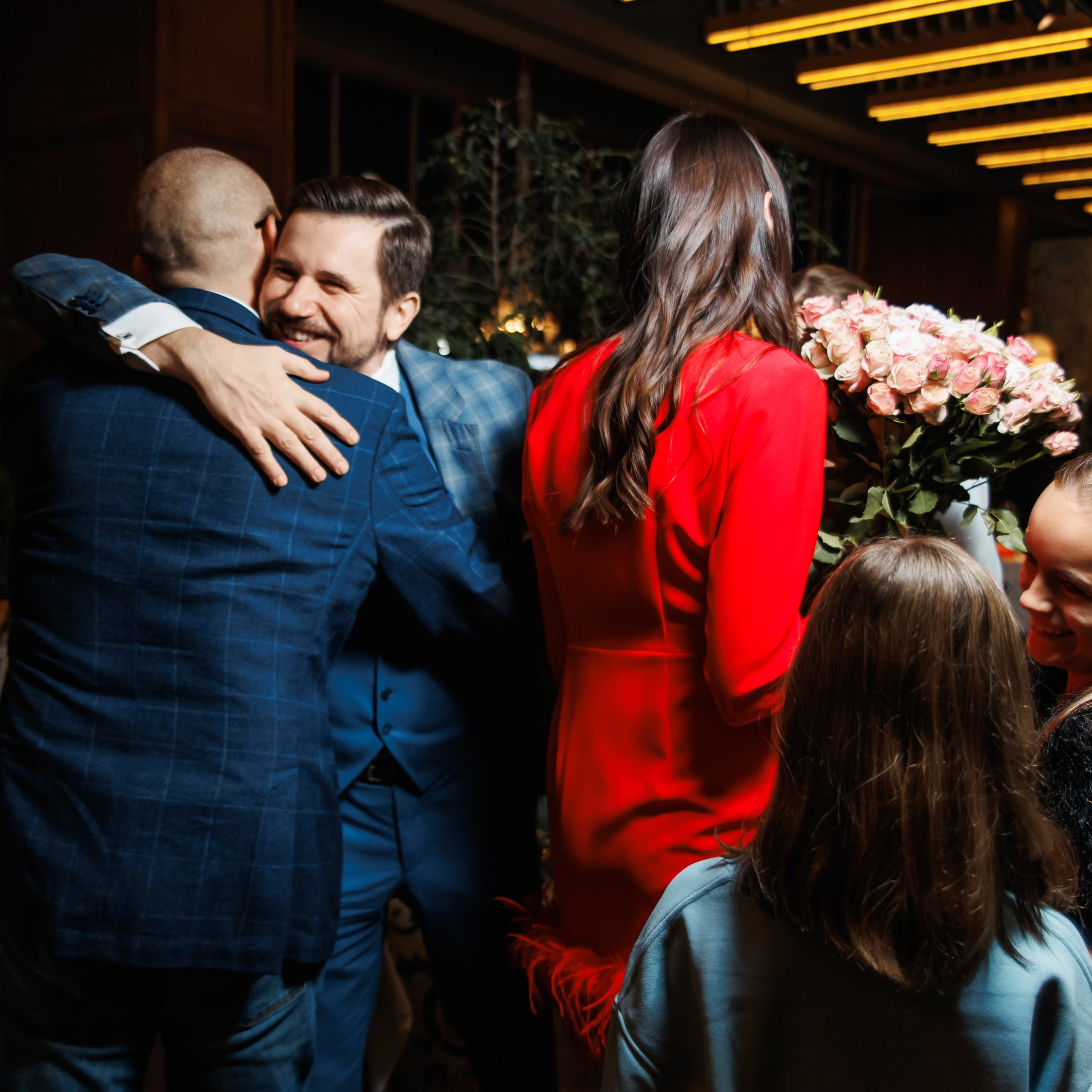 День Рождения в ресторане. Репортажный фотограф. Москва. Алина Ланская