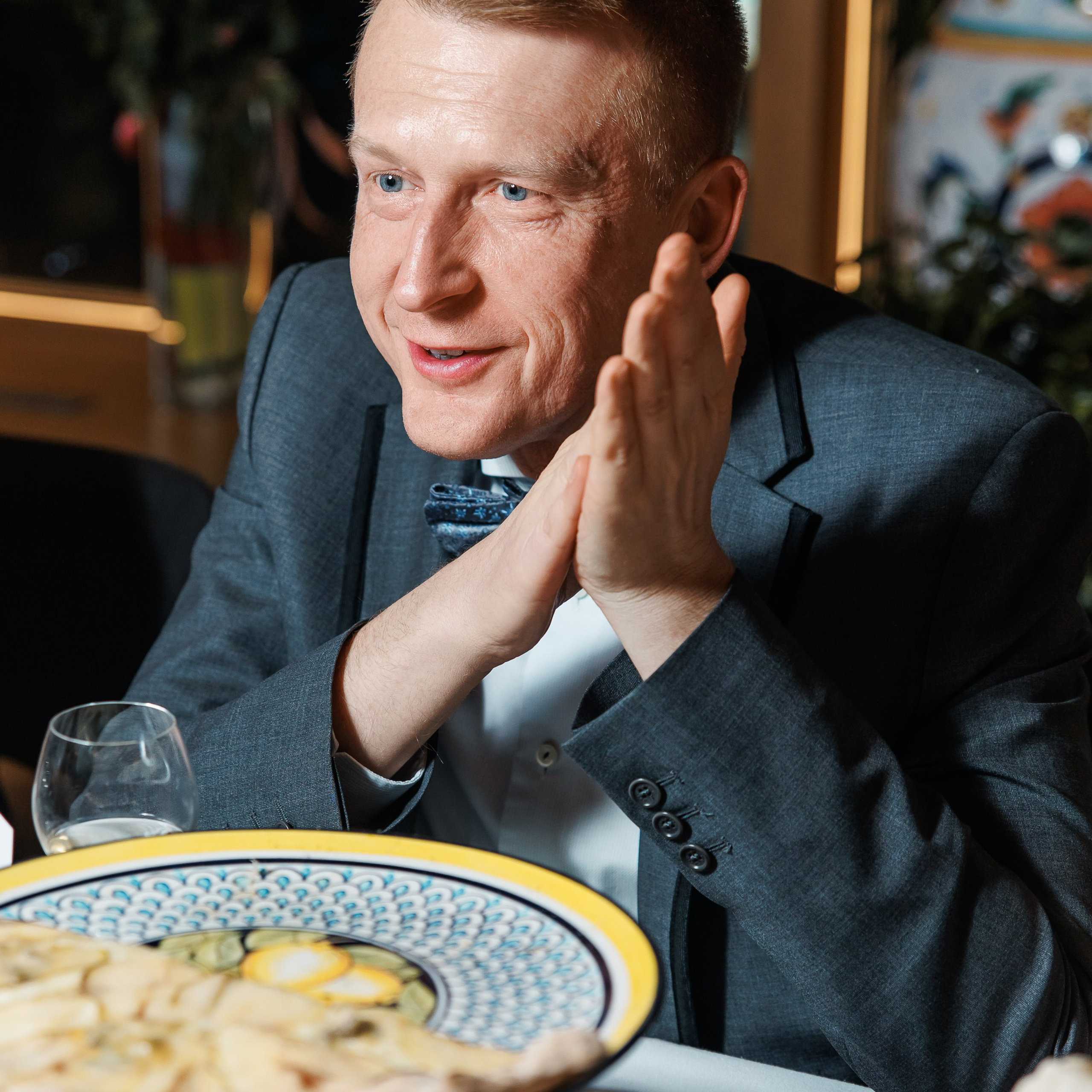 День Рождения в ресторане. Репортажный фотограф. Москва. Алина Ланская