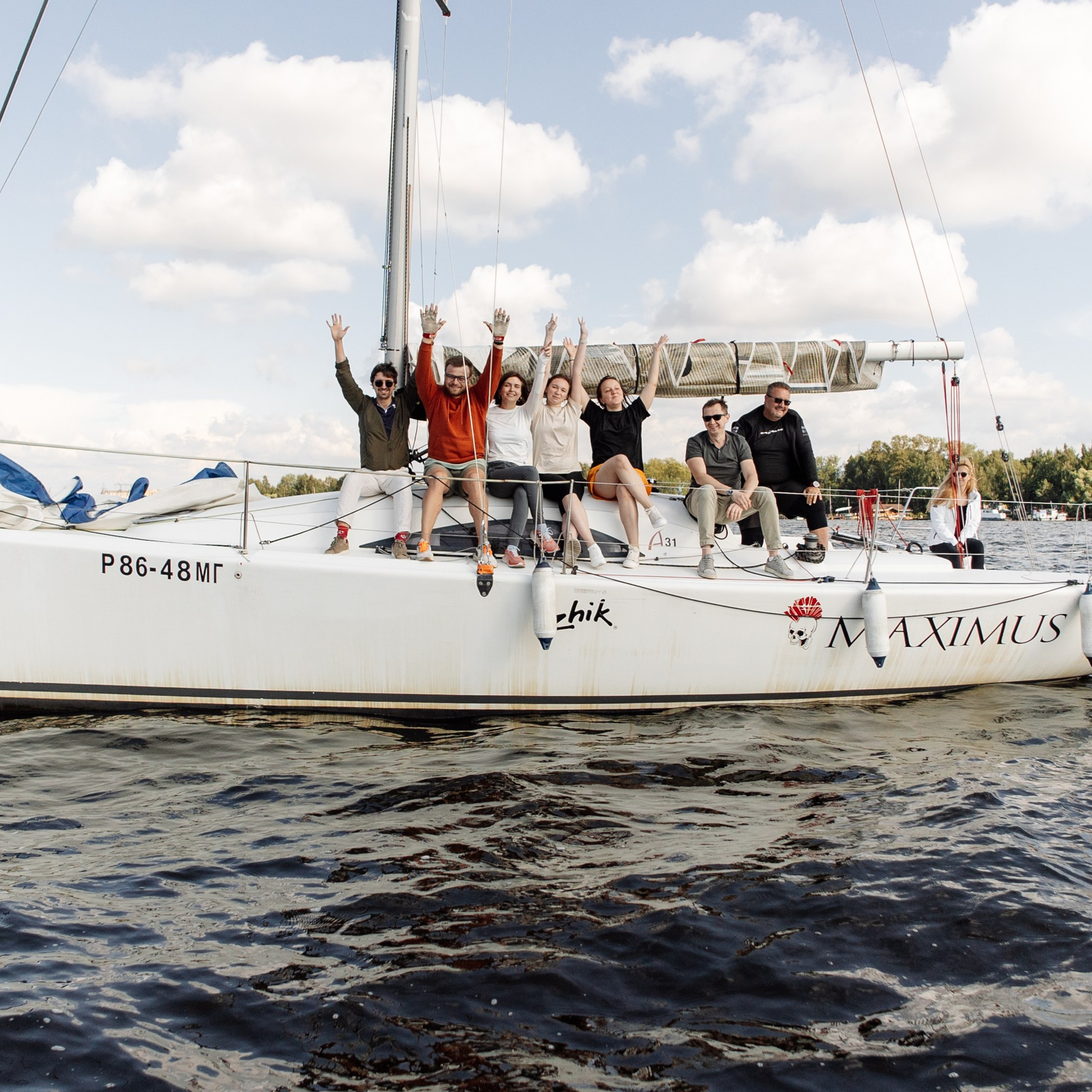 Гонка на яхтах. Репортажный фотограф. Москва. Алина Ланская