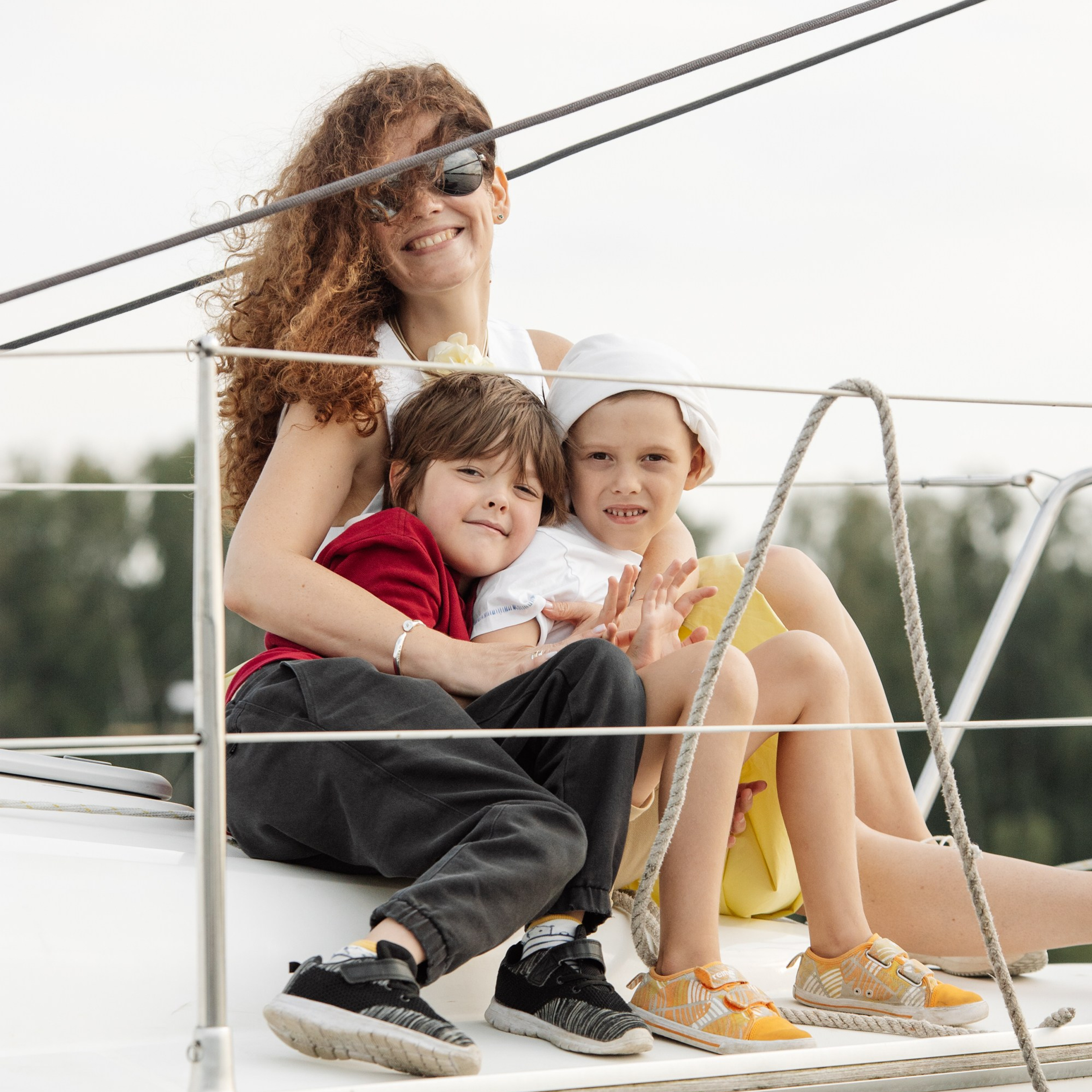 Семейная гонка. Яхты. Репортажный фотограф. Москва. Алина Ланская