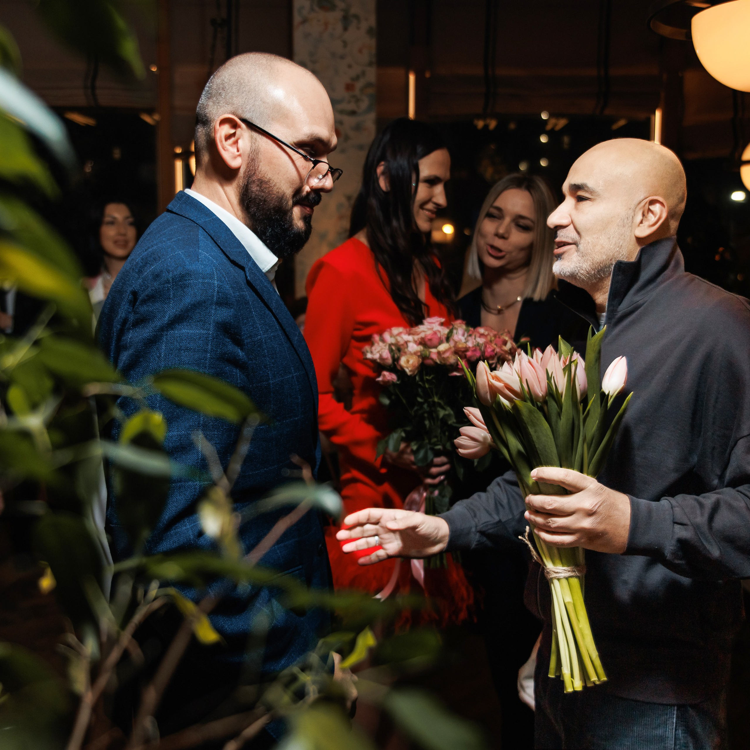 День Рождения в ресторане. Репортажный фотограф. Москва. Алина Ланская