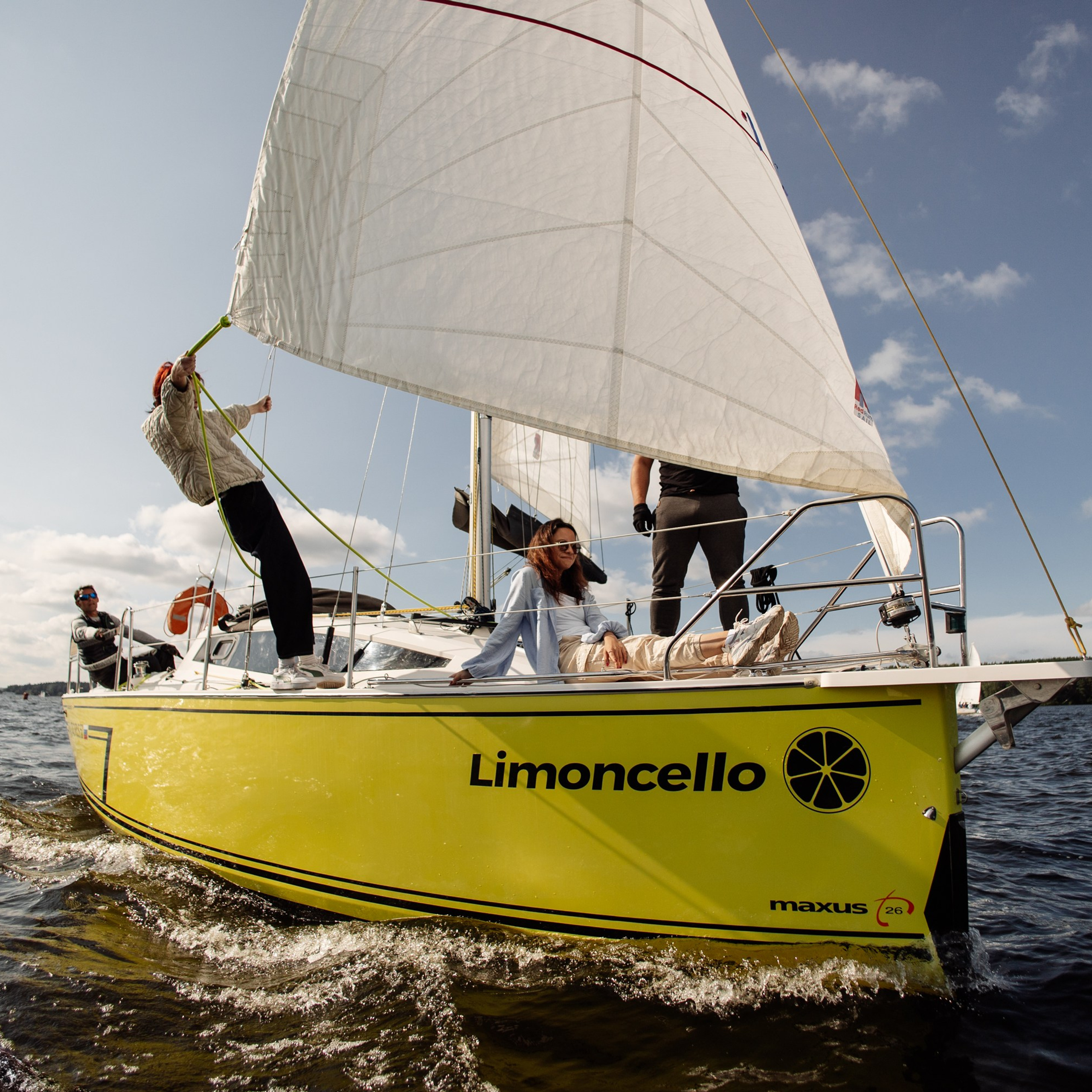 Гонка на яхтах. Репортажный фотограф. Москва. Алина Ланская