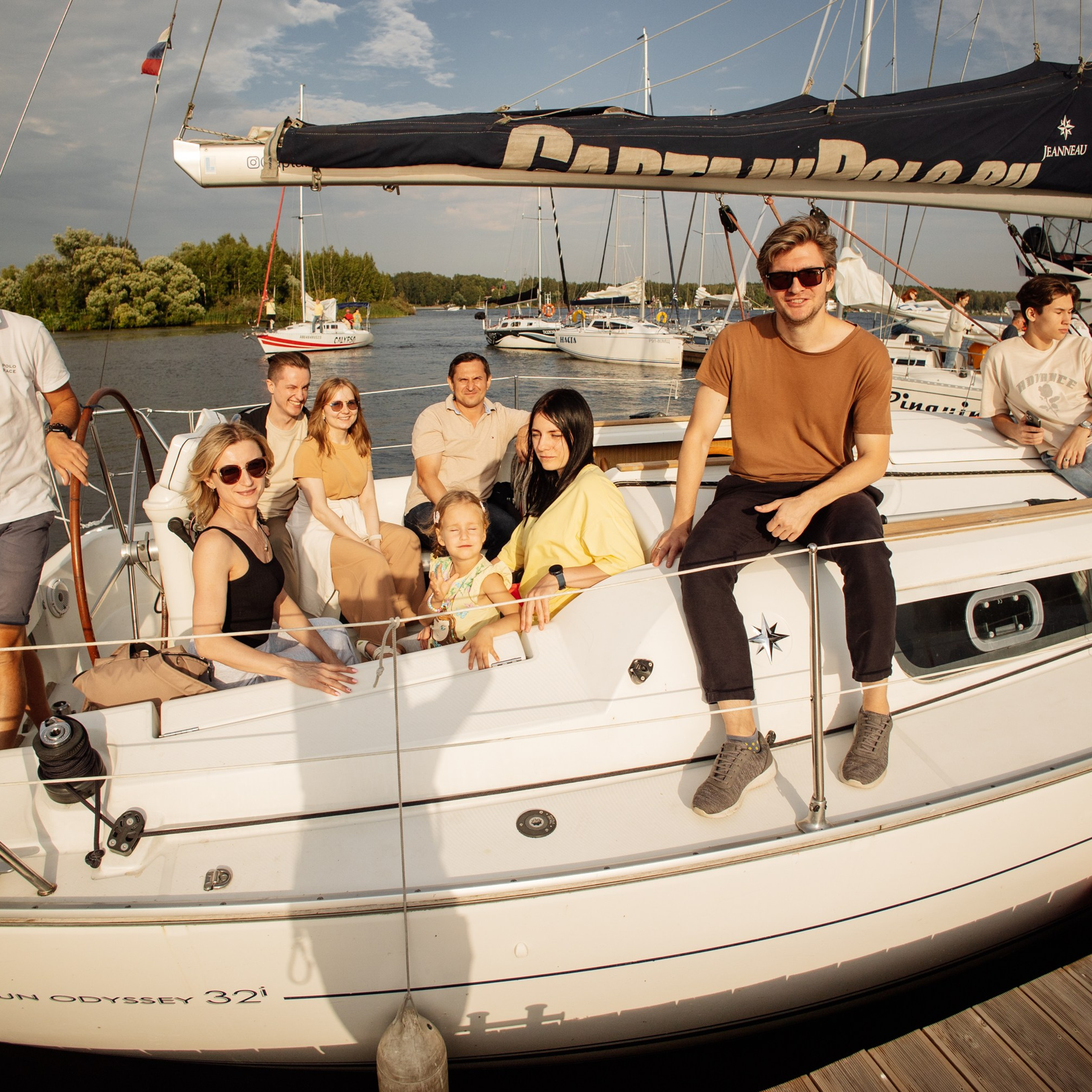 Семейная гонка. Яхты. Репортажный фотограф. Москва. Алина Ланская