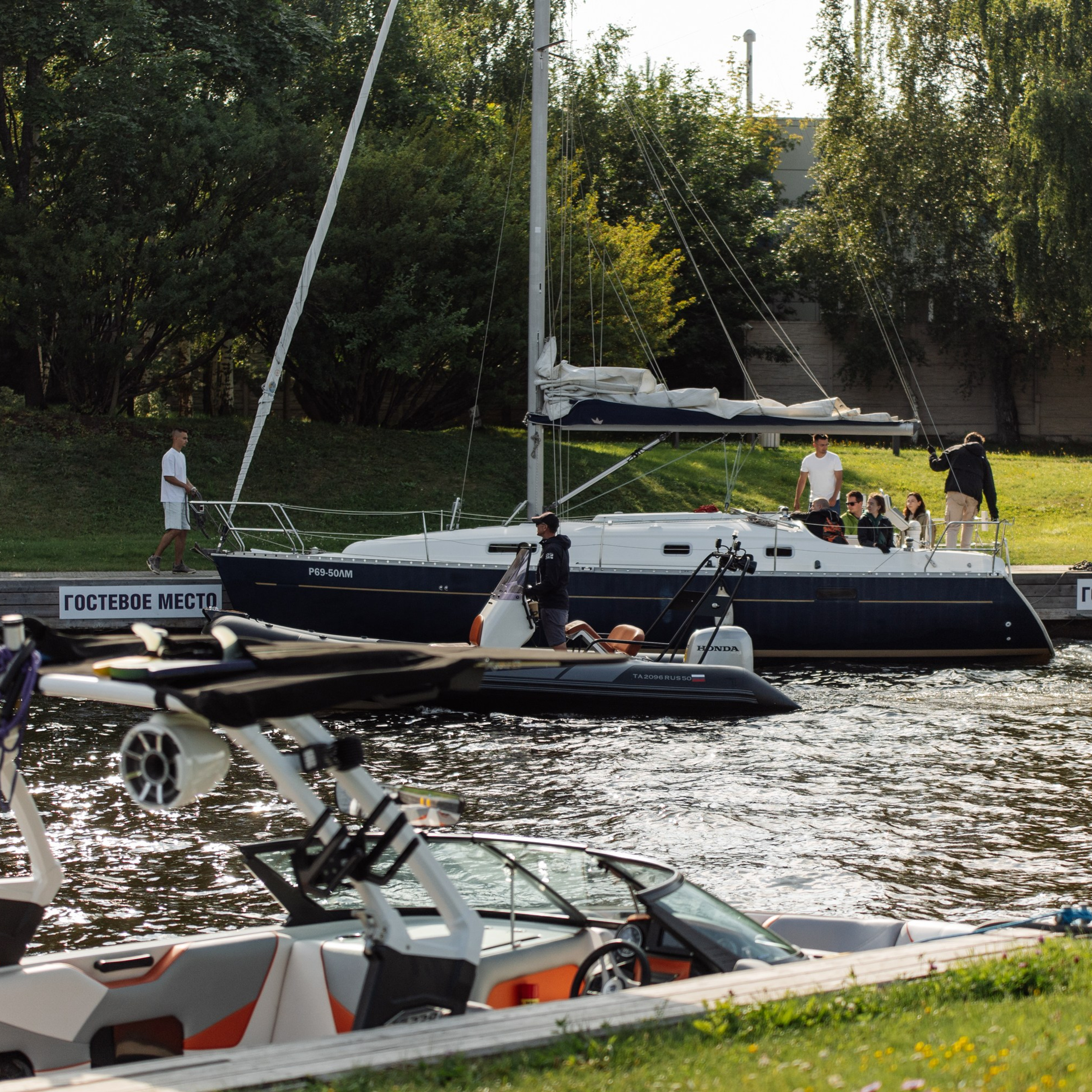 Гонка на яхтах. Репортажный фотограф. Москва. Алина Ланская