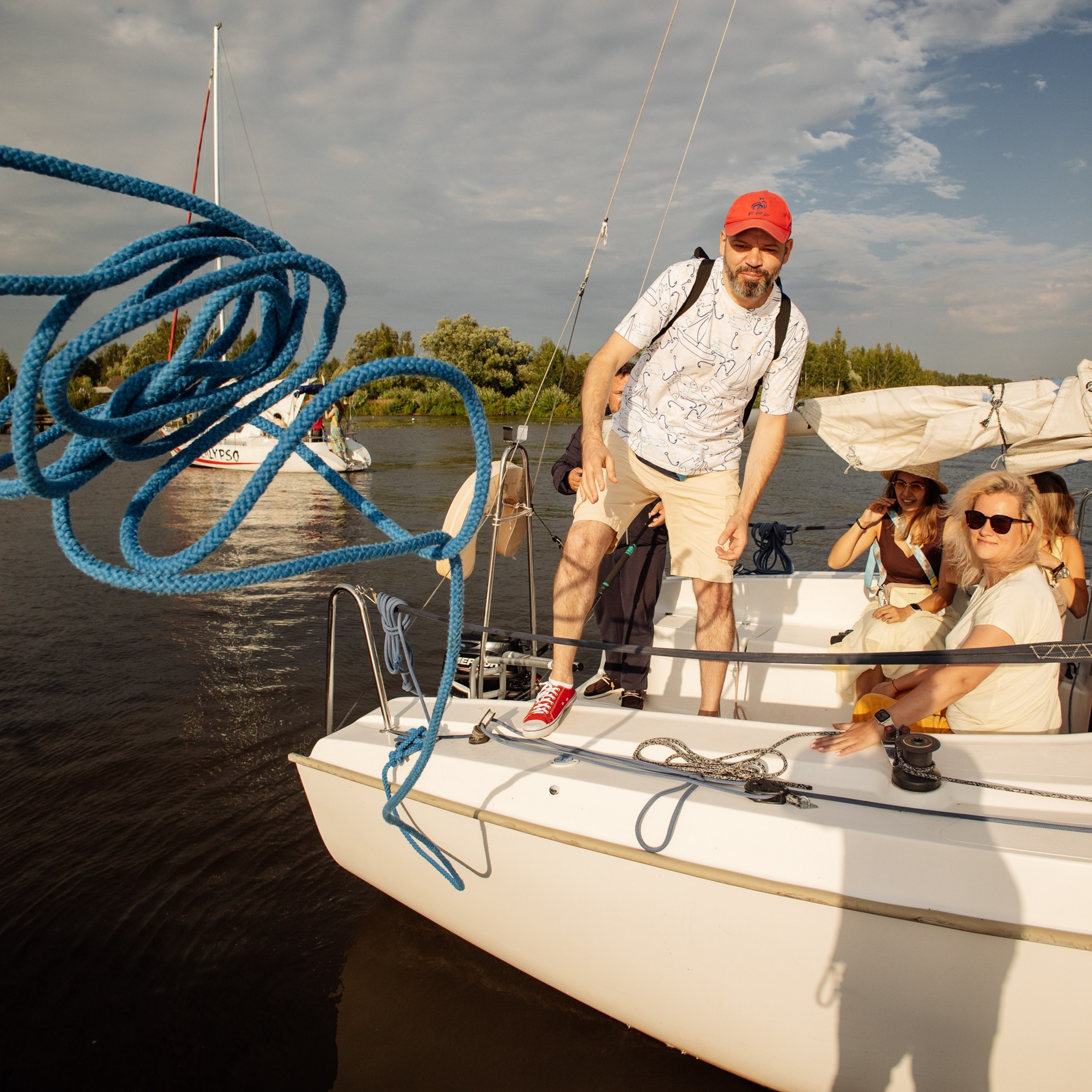 Семейная гонка. Яхты. Репортажный фотограф. Москва. Алина Ланская