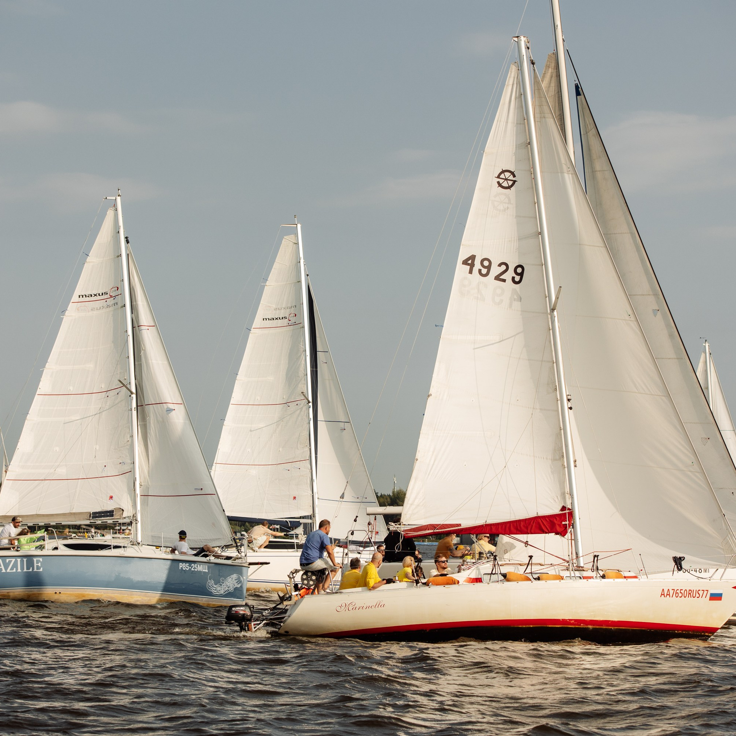 Семейная гонка. Яхты. Репортажный фотограф. Москва. Алина Ланская