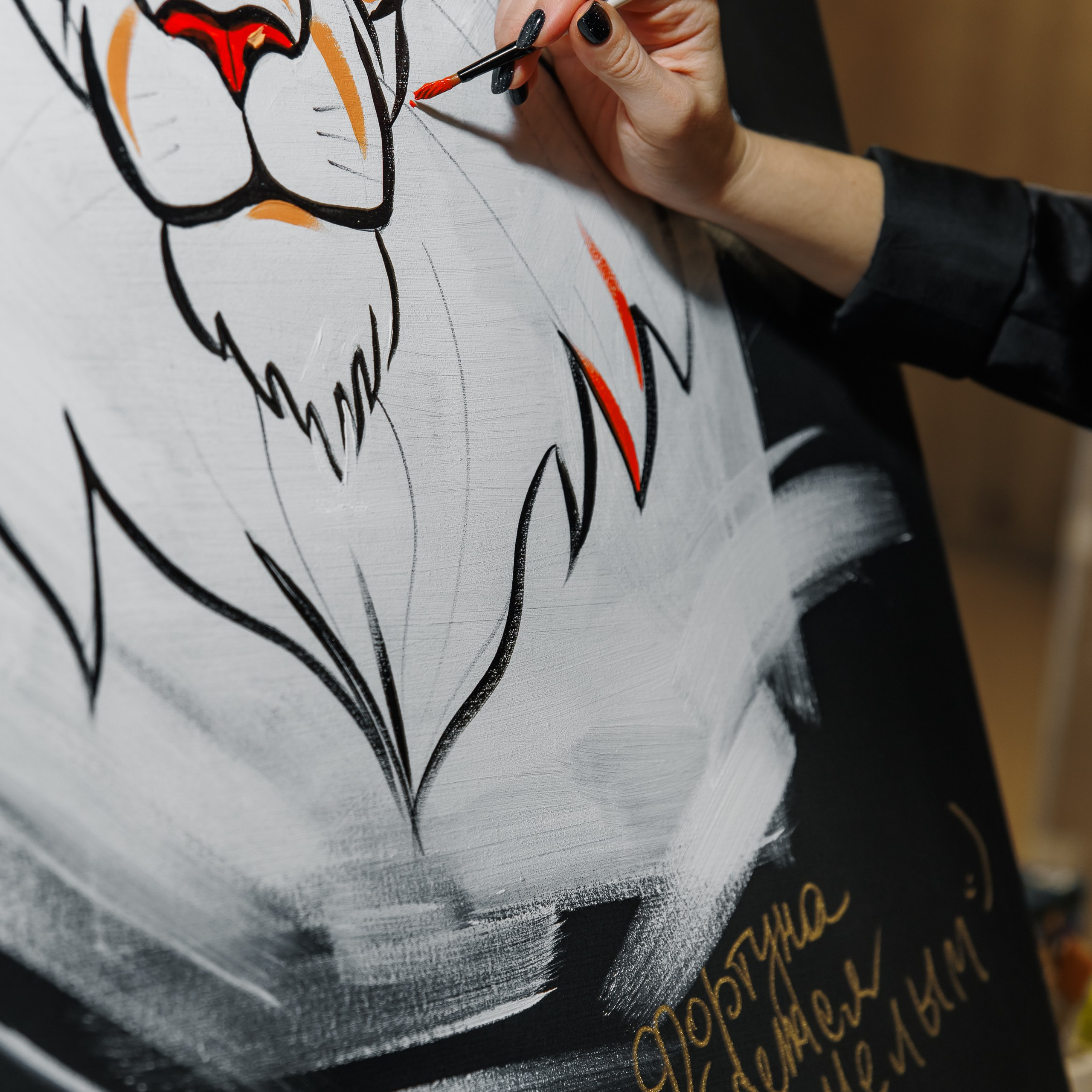 Закрытый показ Шоу. Репортажный фотограф. Москва. Алина Ланская