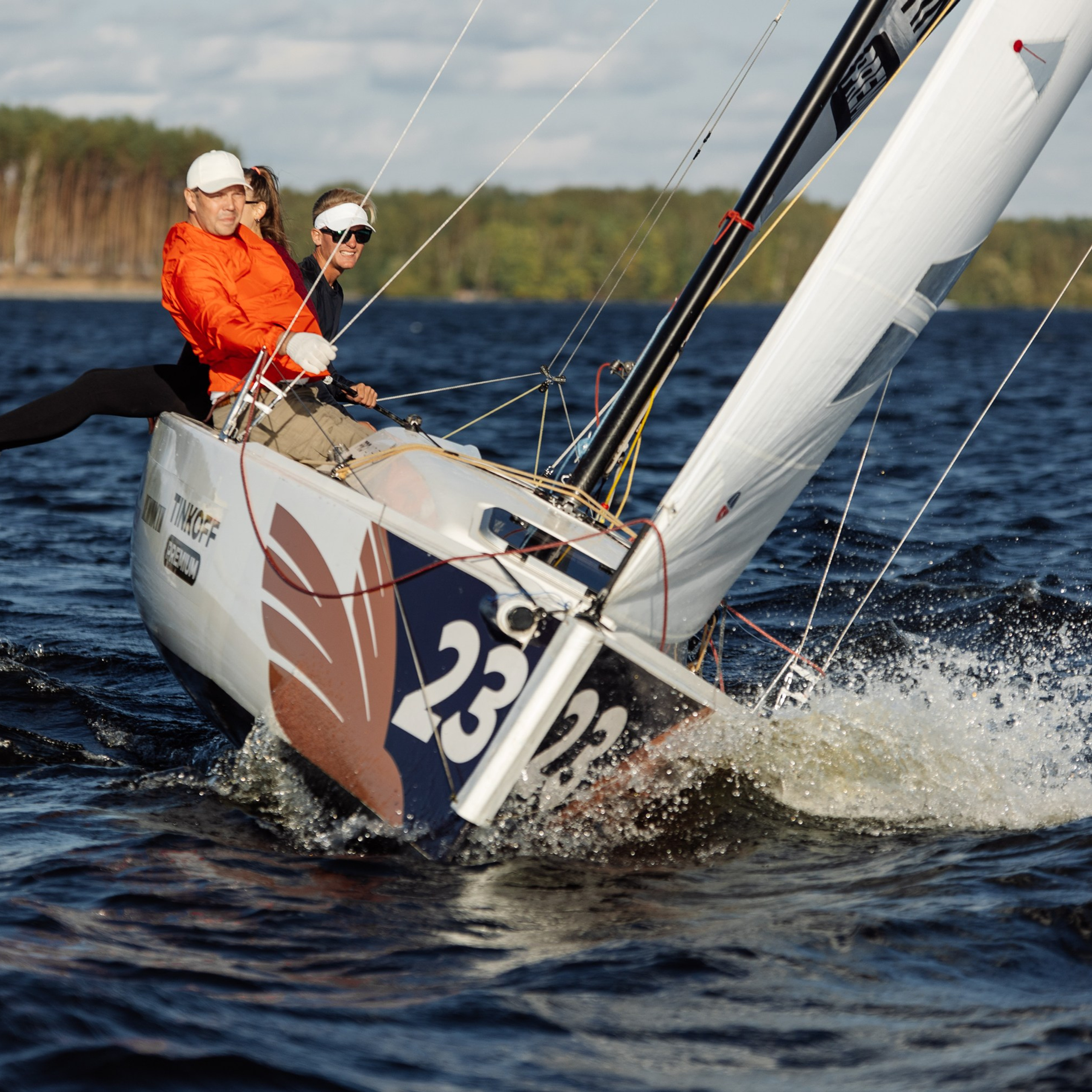 Гонка на яхтах. Репортажный фотограф. Москва. Алина Ланская