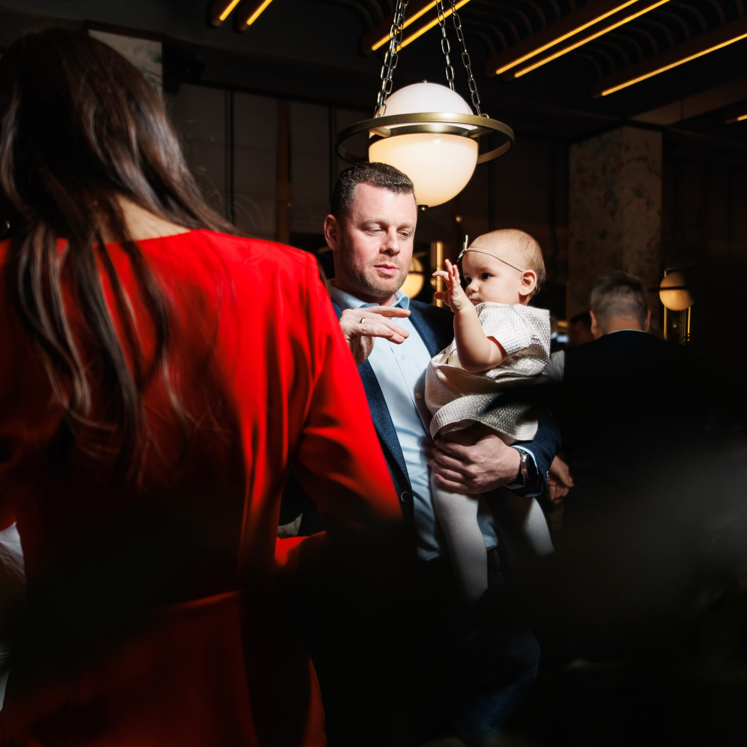 День Рождения в ресторане. Репортажный фотограф. Москва. Алина Ланская