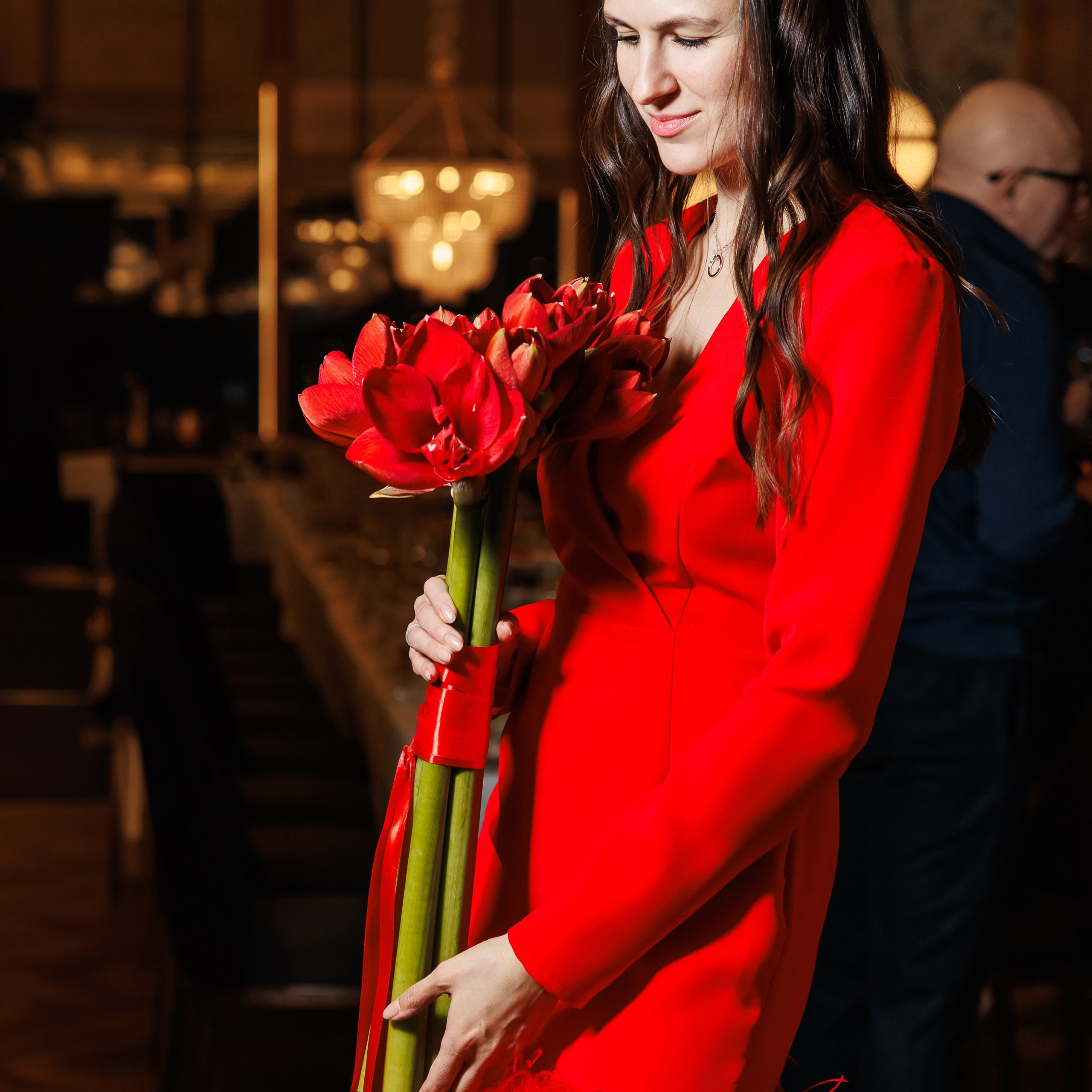 День Рождения в ресторане. Репортажный фотограф. Москва. Алина Ланская