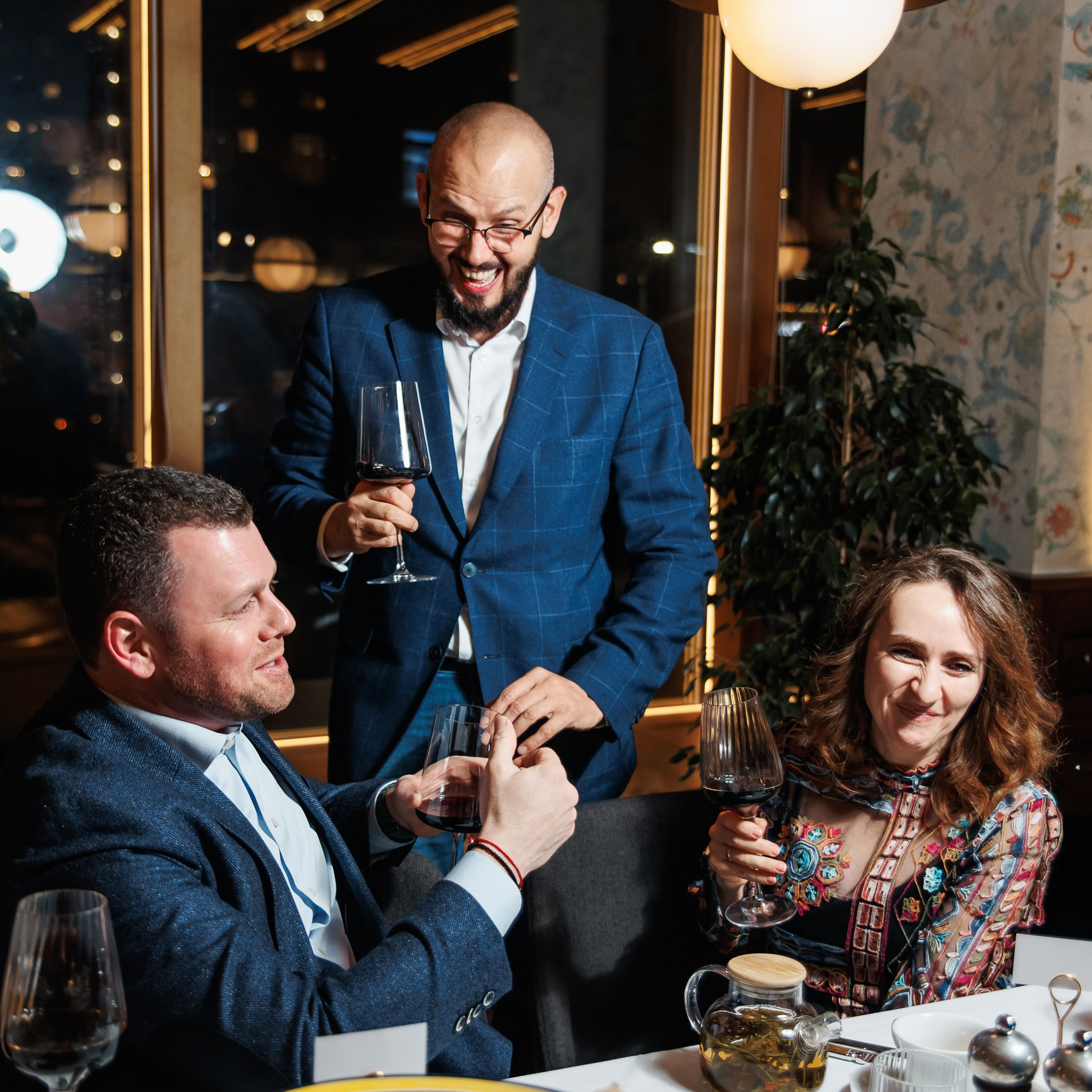 День Рождения в ресторане. Репортажный фотограф. Москва. Алина Ланская