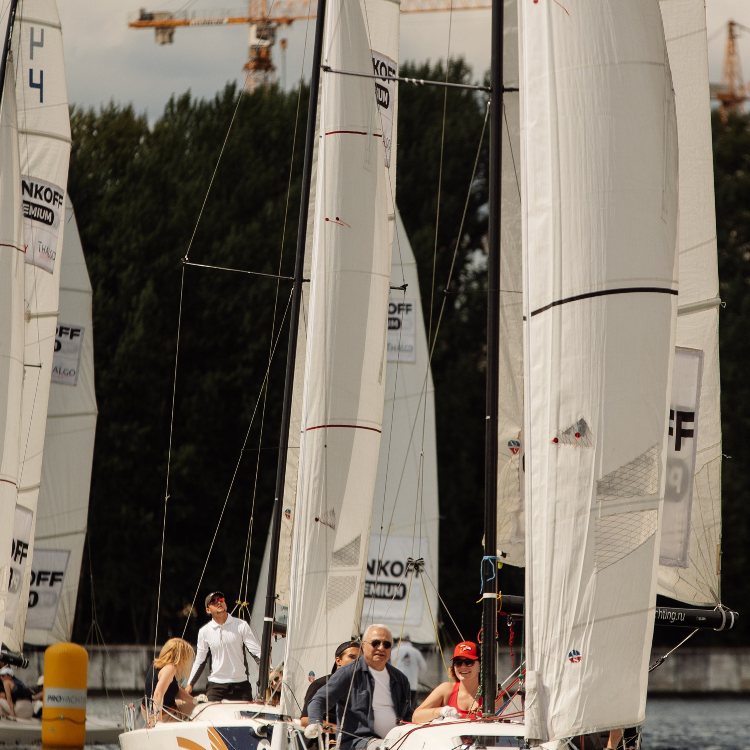 Яхт Клуб PROyachting. Регата. Репортажный фотограф. Москва. Алина Ланская