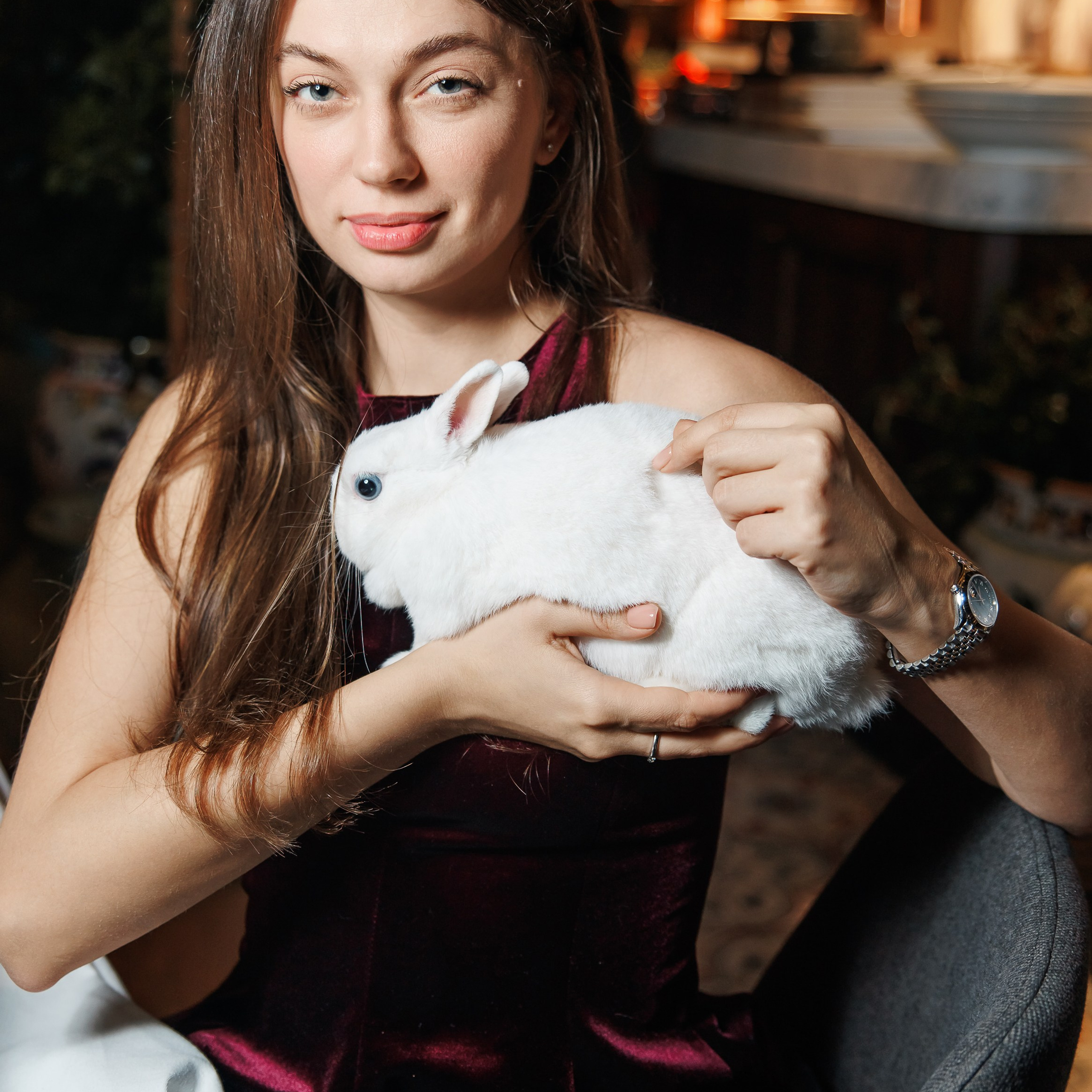 День Рождения в ресторане. Репортажный фотограф. Москва. Алина Ланская