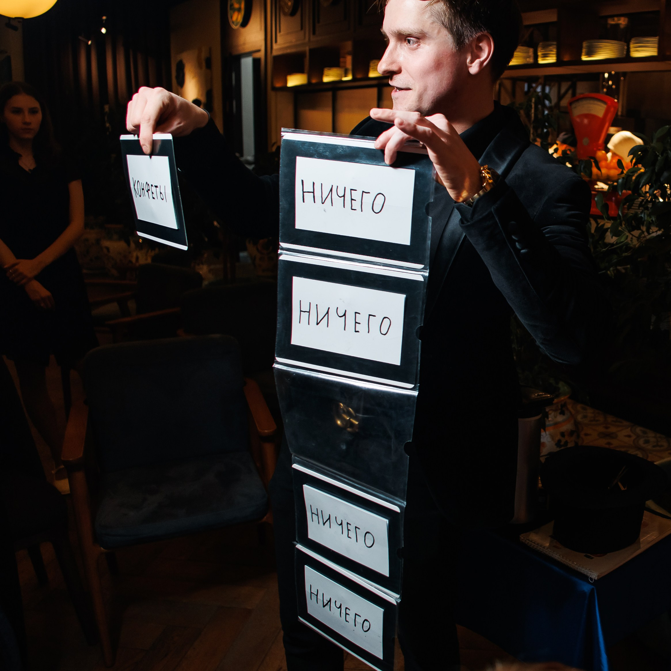 День Рождения в ресторане. Репортажный фотограф. Москва. Алина Ланская