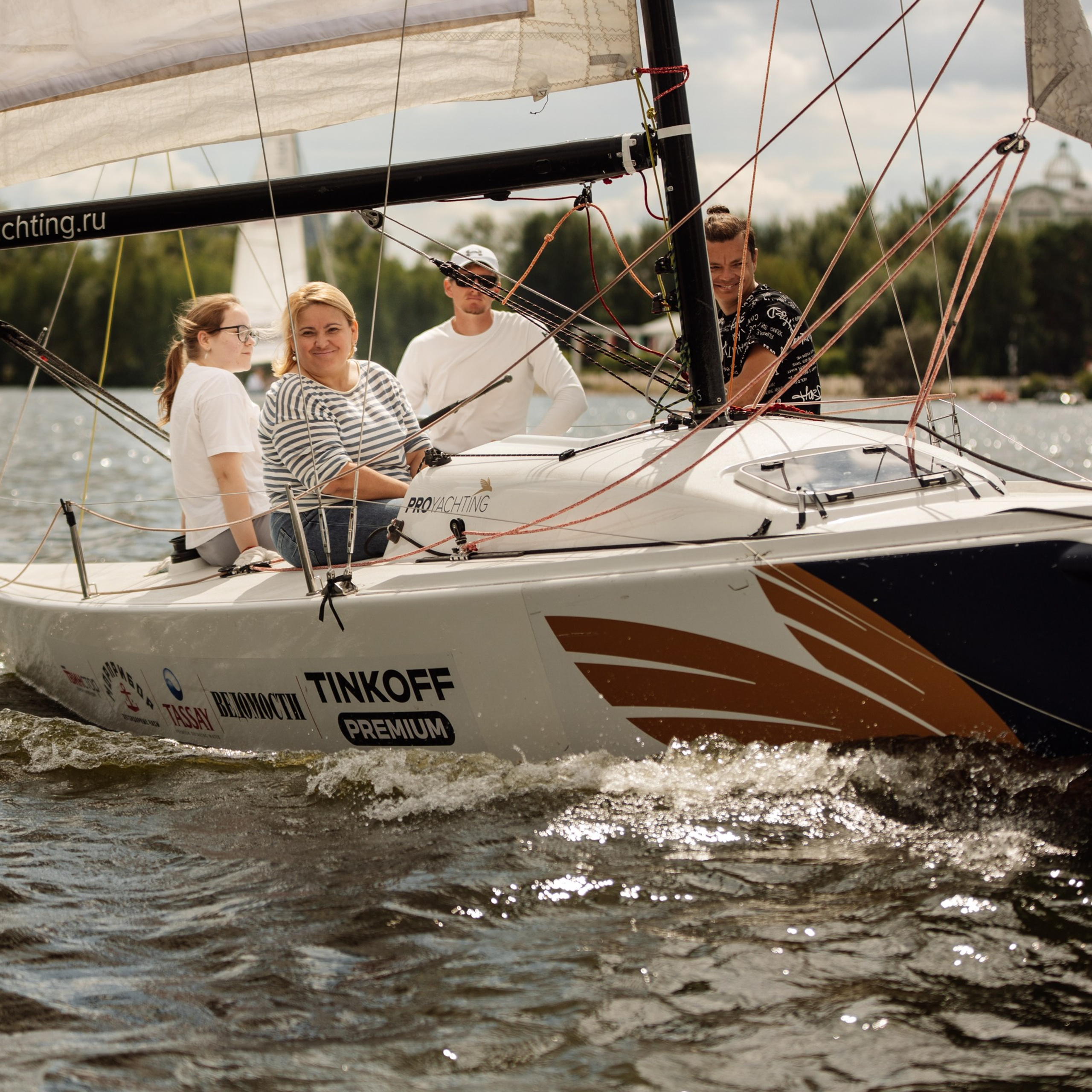 Яхт Клуб PROyachting. Регата. Репортажный фотограф. Москва. Алина Ланская