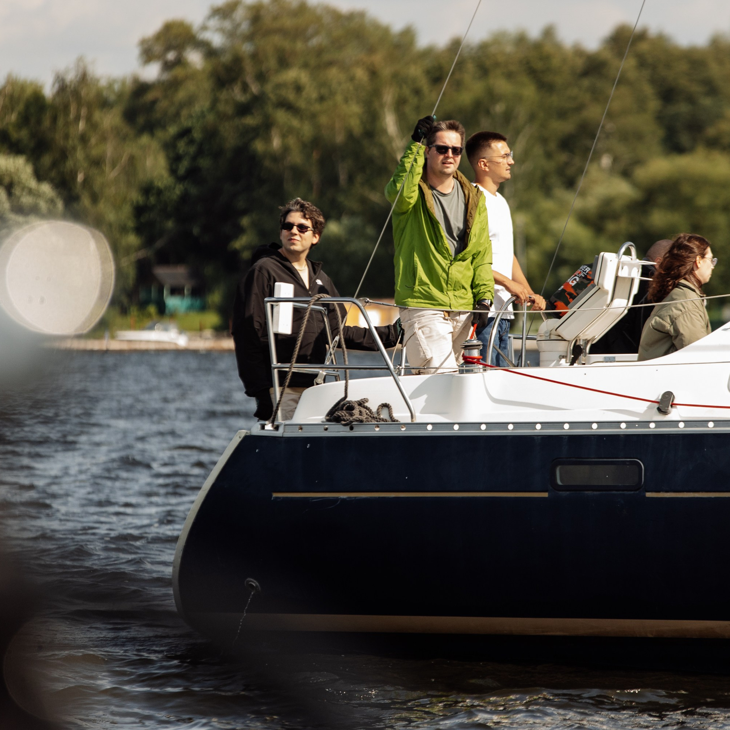 Гонка на яхтах. Репортажный фотограф. Москва. Алина Ланская