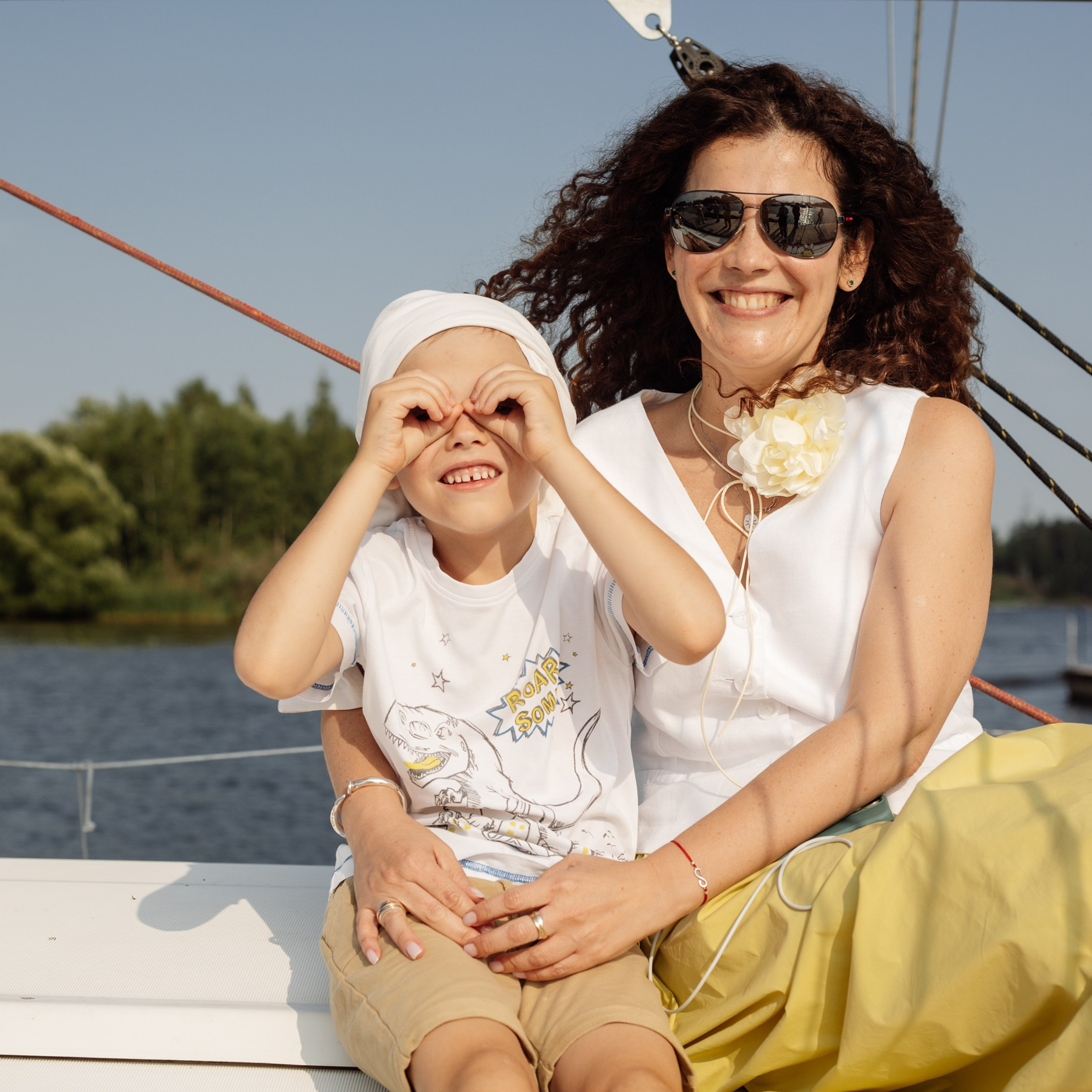 Семейная гонка. Яхты. Репортажный фотограф. Москва. Алина Ланская