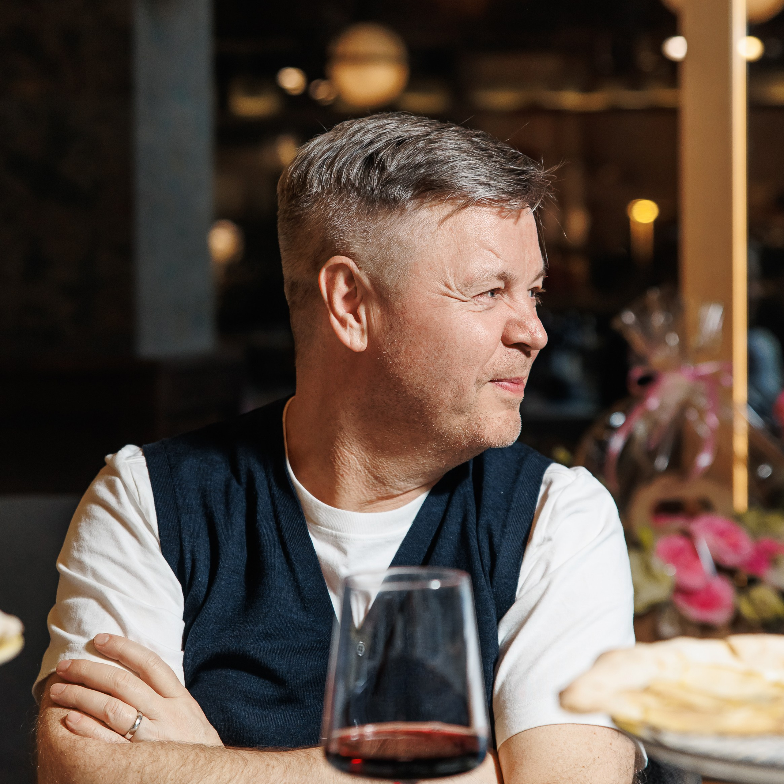 День Рождения в ресторане. Репортажный фотограф. Москва. Алина Ланская