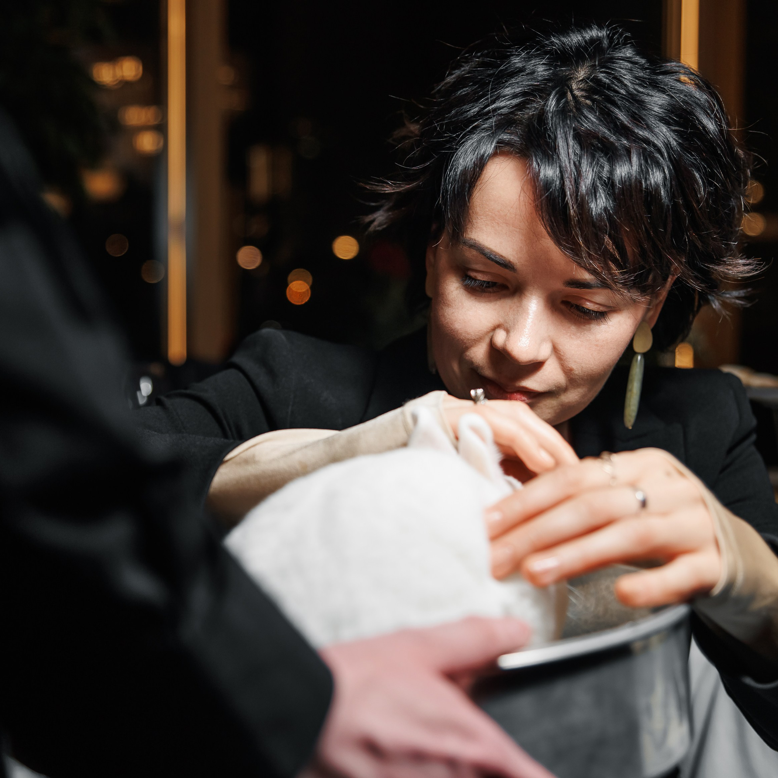 День Рождения в ресторане. Репортажный фотограф. Москва. Алина Ланская