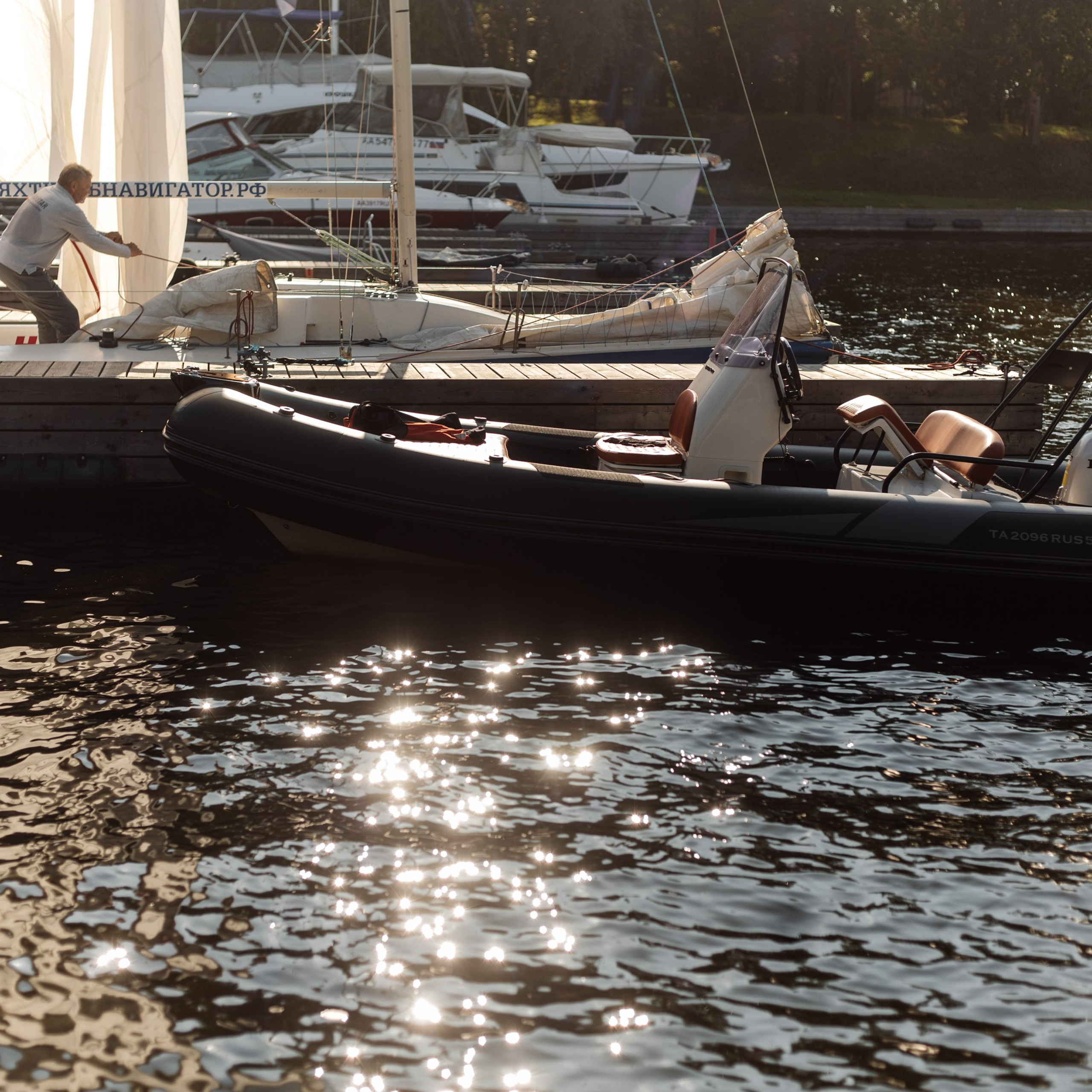 Гонка на яхтах. Репортажный фотограф. Москва. Алина Ланская