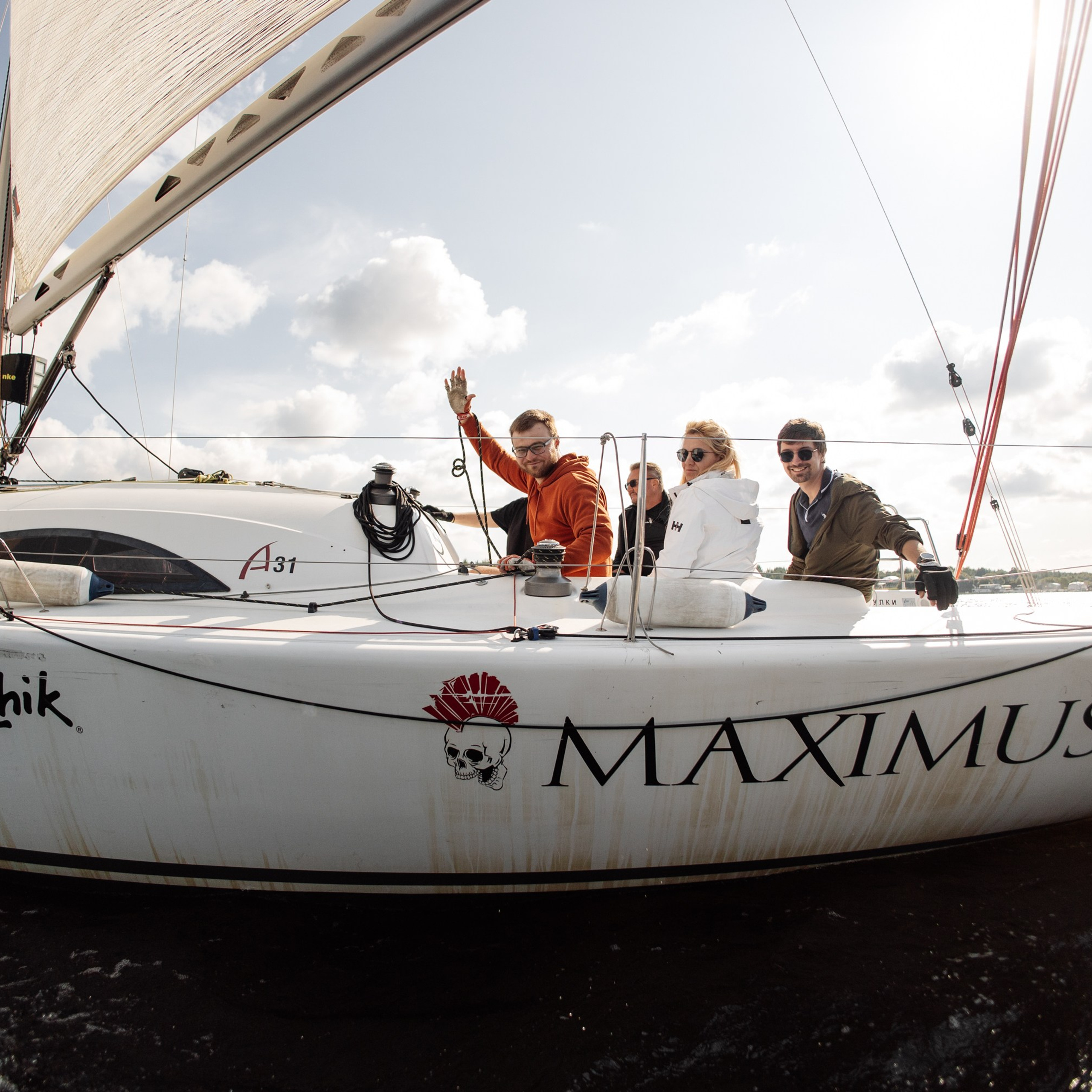 Гонка на яхтах. Репортажный фотограф. Москва. Алина Ланская